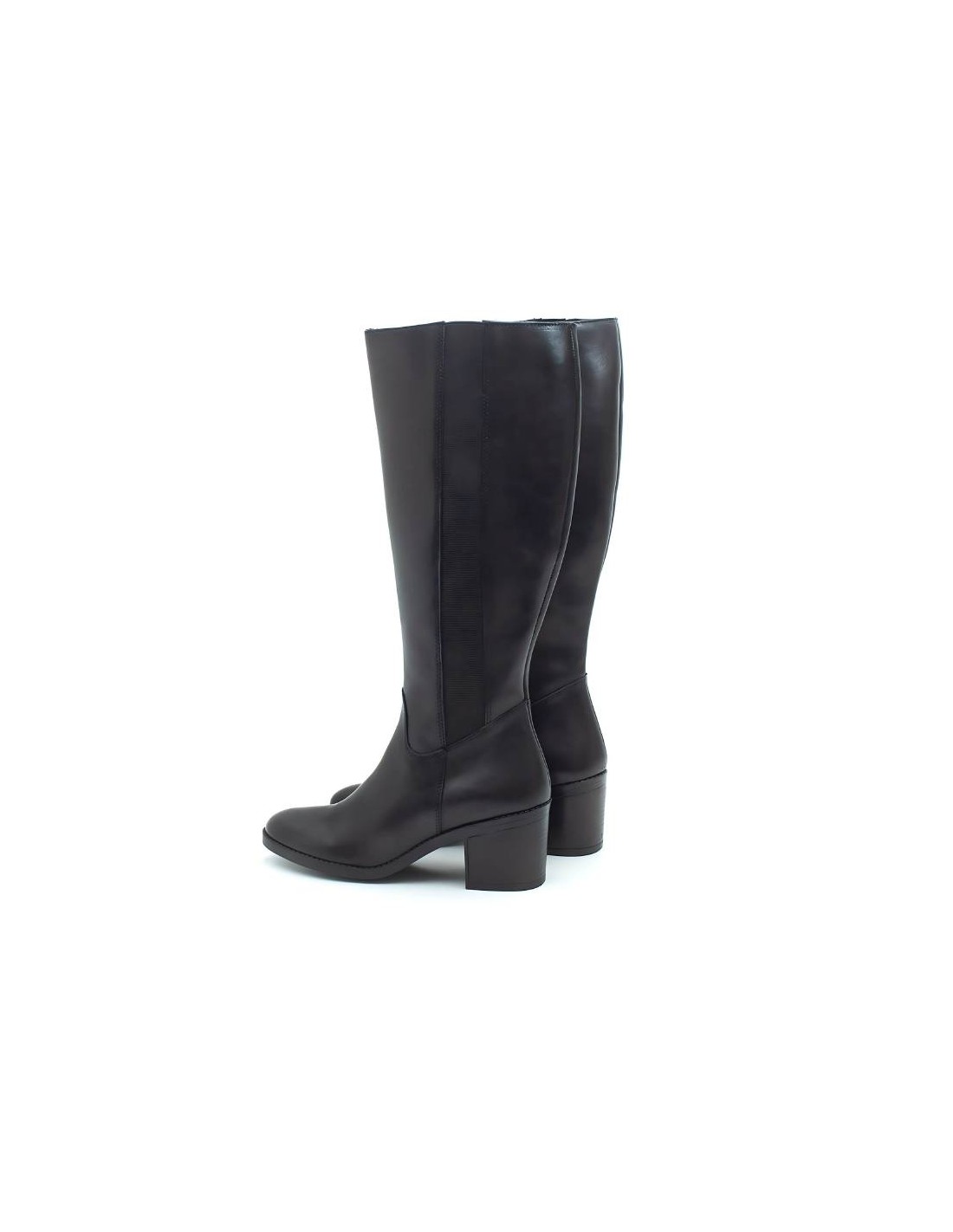 Ortiz & Reed Botas De Mujer De Piel Difuminado Color Negro W-NADORA-NEGRO