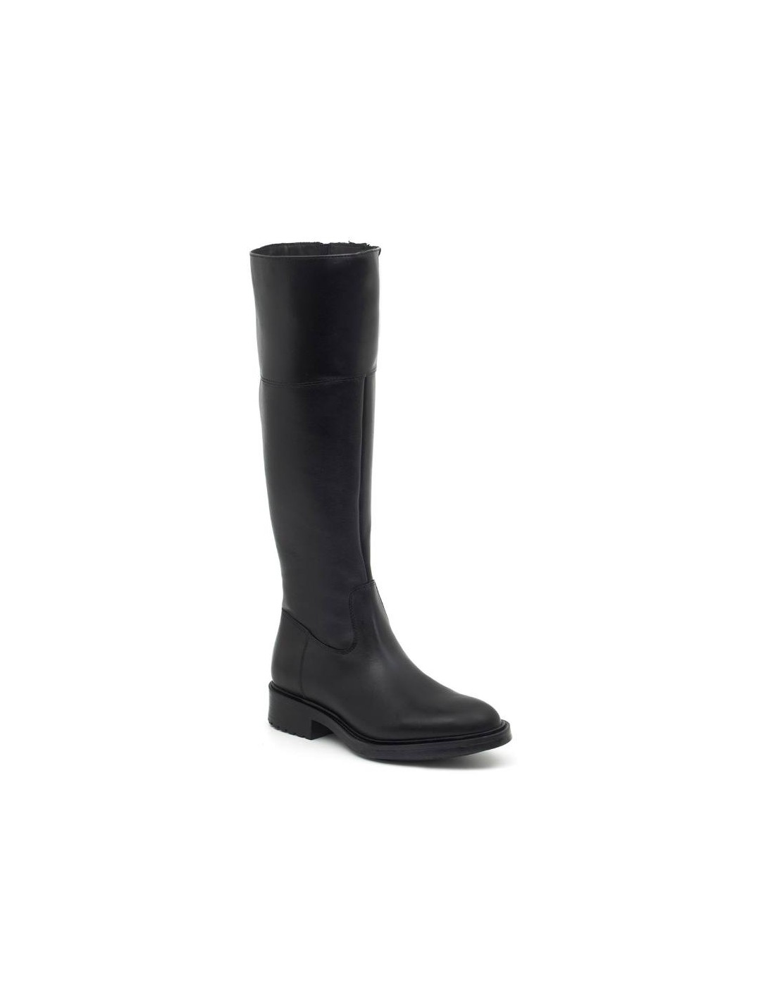 Ortiz & Reed Botas De Mujer De Piel Difuminado Color Negro W-NALUFA-NEGRO