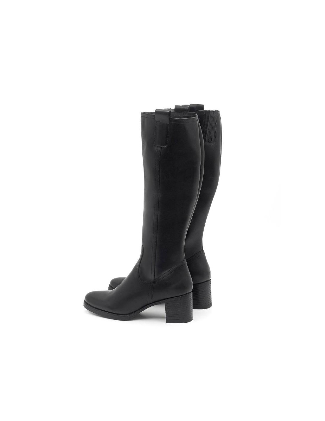Ortiz & Reed Botas De Mujer De Piel Difuminado Color Negro W-NAPOLI-NEGRO