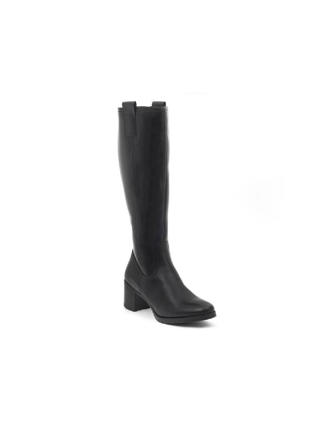Ortiz & Reed Botas De Mujer De Piel Difuminado Color Negro W-NAPOLI-NEGRO