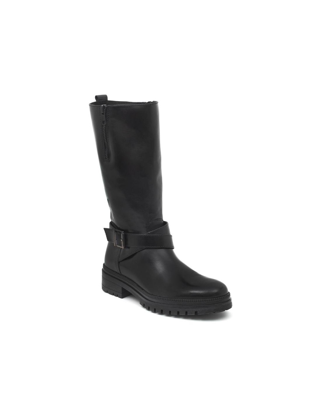 ortiz & reed Botas de mujer de piel difuminado color negro W-NADIKO-NEGRO
