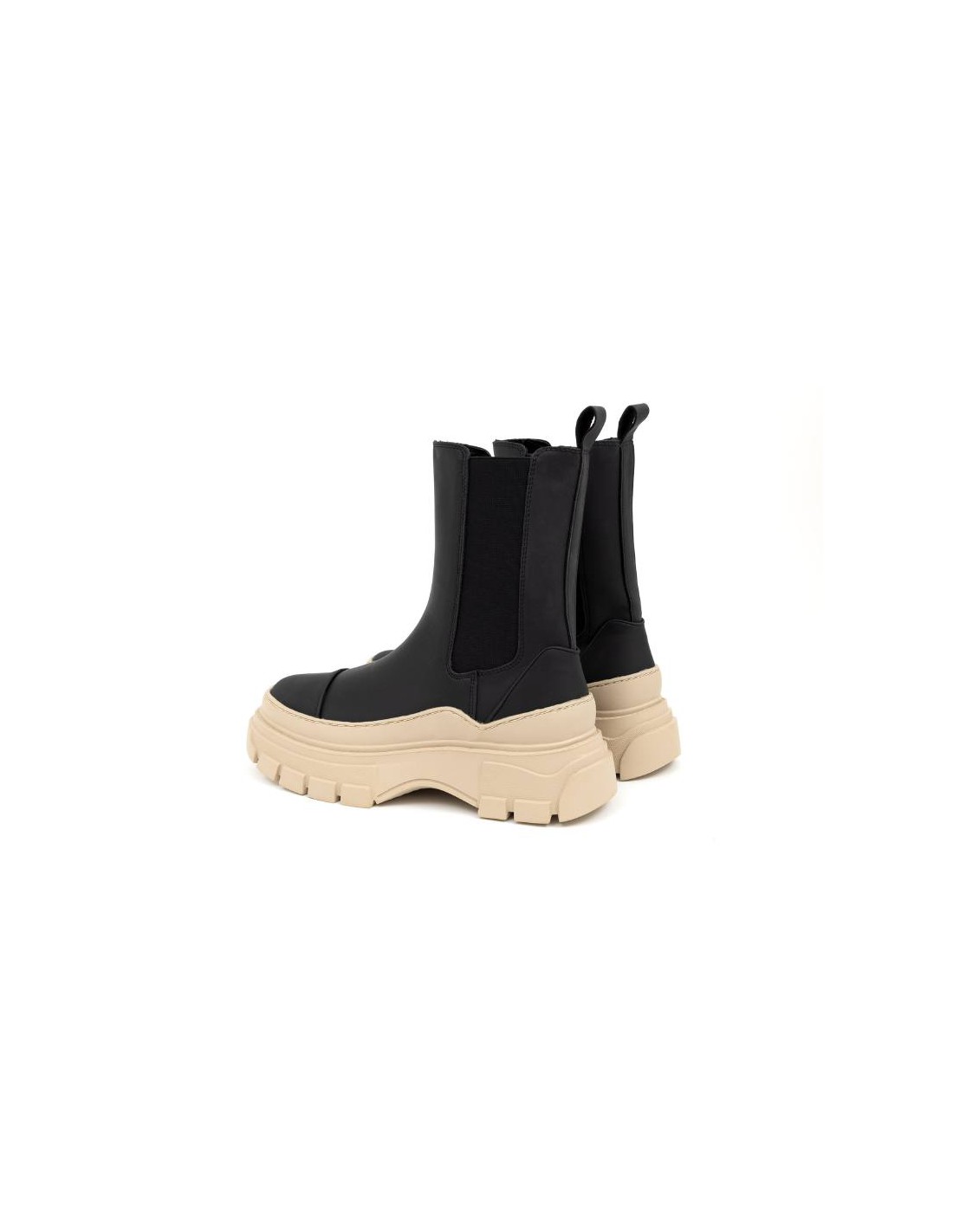 Ortiz & Reed Botas De Mujer Liso Liso Color Negro W-OLUCHOR-NEGRO-BEIGE