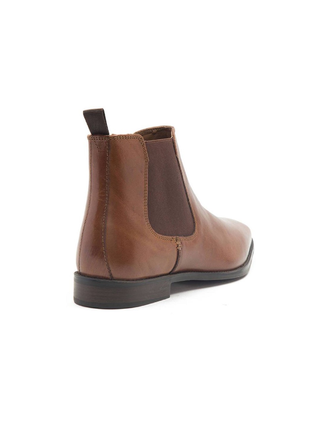 Ortiz & Reed Botínes Chelsea De Piel Con Elástico Lateral Color Marrón TALOR-TABACO