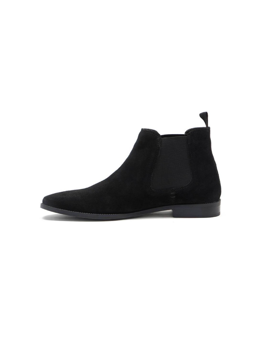 Ortiz & Reed Botínes Chelsea De Piel Con Elástico Lateral Color Negro TASOR-BLACK