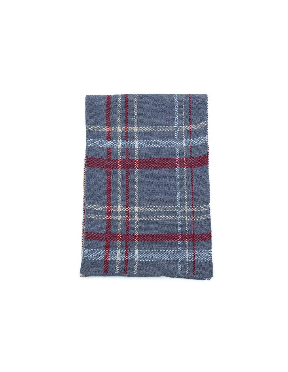 Ortiz & Reed Bufanda Para Hombre Liso Acabado A Mano Color Azul BUF-PAROR-AZUL