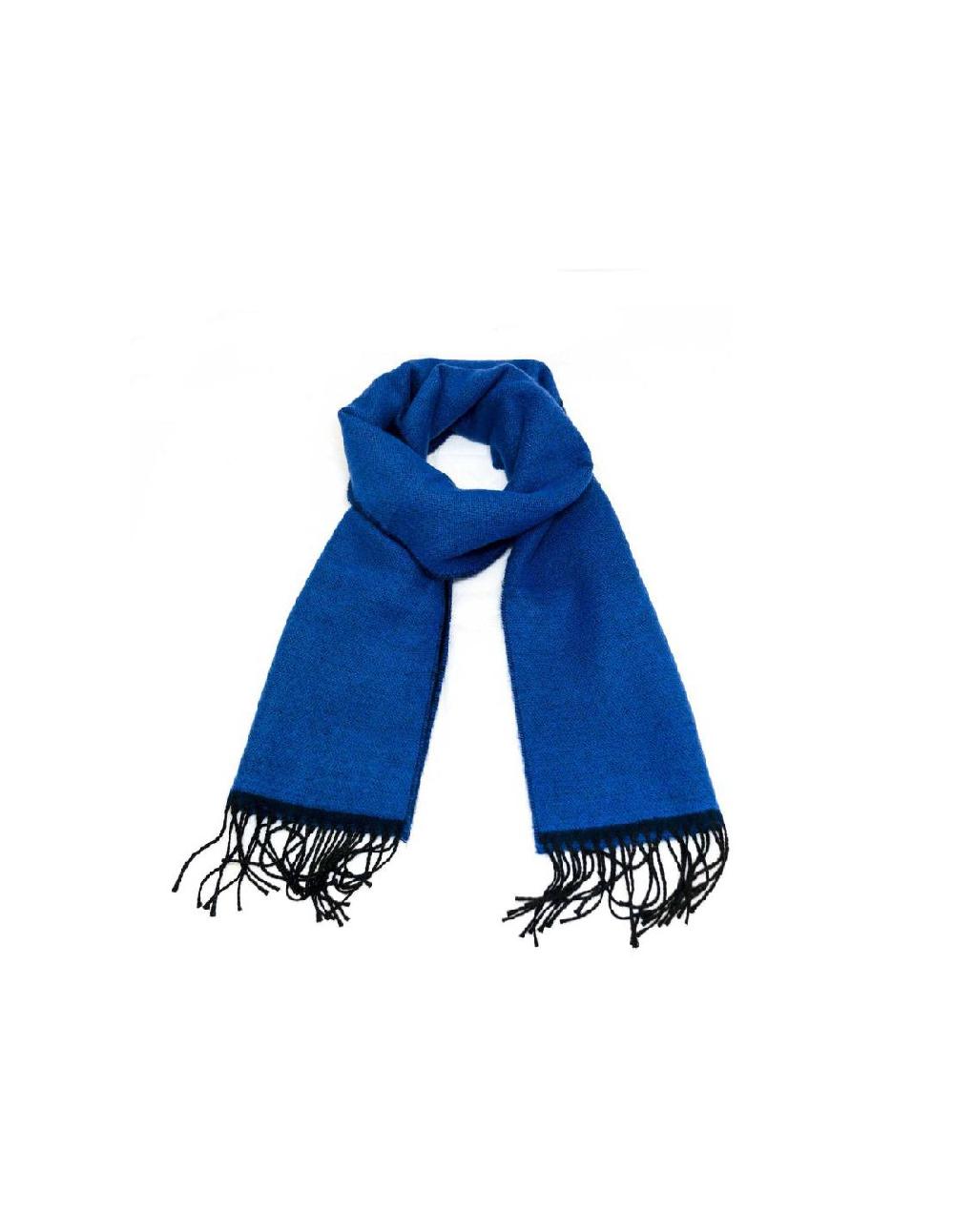 Ortiz & Reed Bufanda Para Hombre Liso En Doble Tonalidad Color Azul BUF-MOLITO-AZUL-MARINO