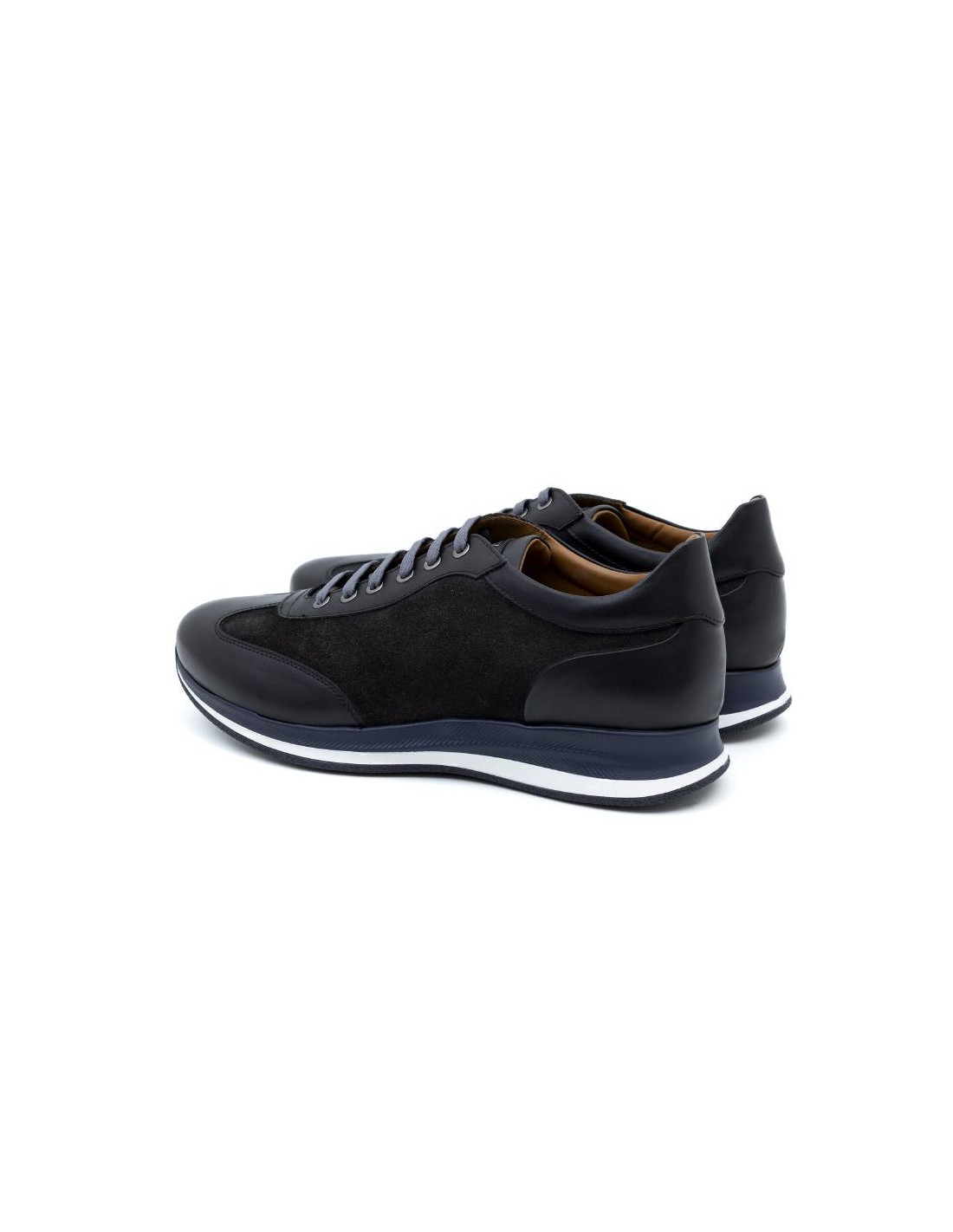 Ortiz & Reed Deportivo De Piel Extralight Color Negro DESOR-NEGRO