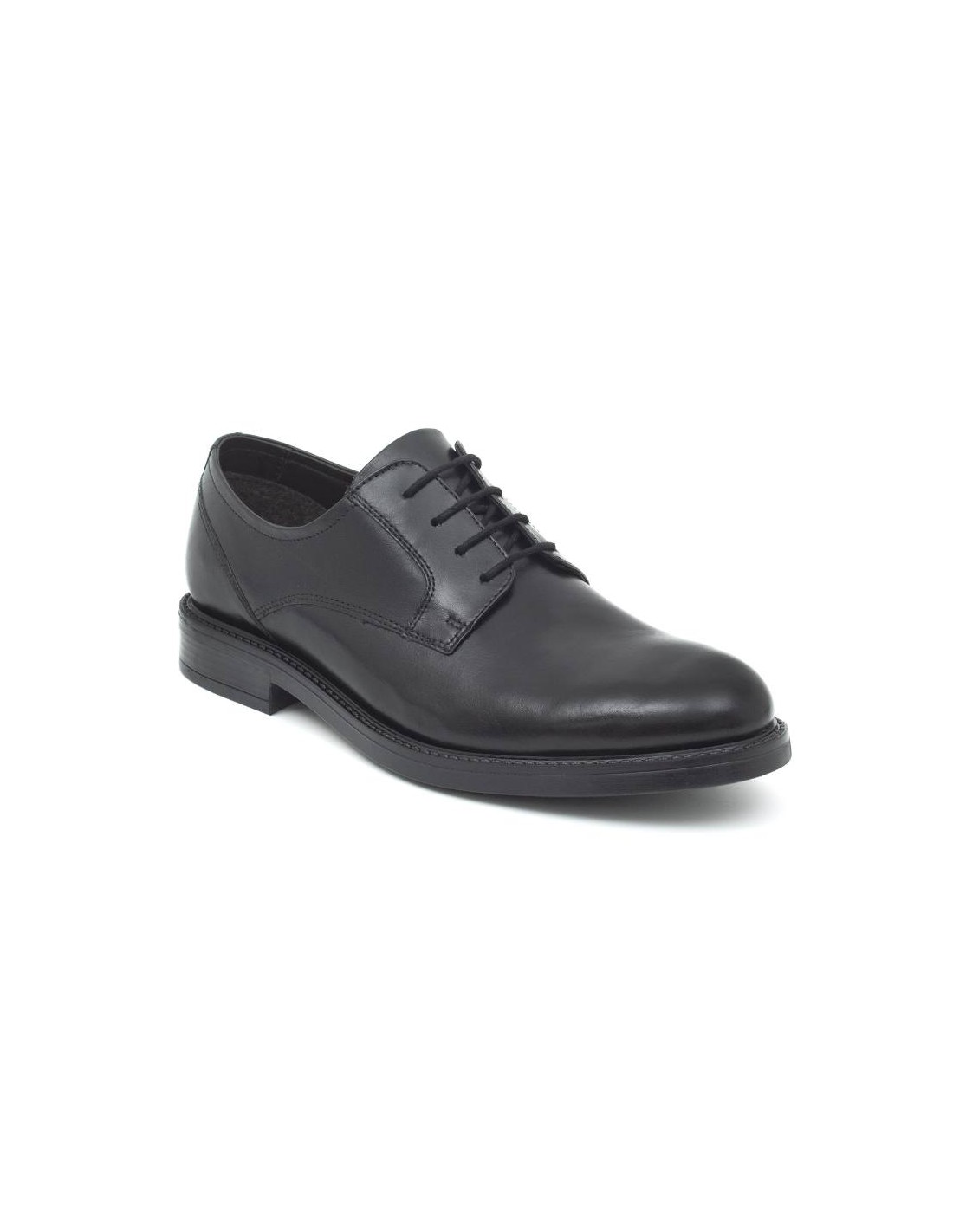 Ortiz & Reed Derby De Piel De Costura Vuelta Color Negro BOTANKOR-NEGRO