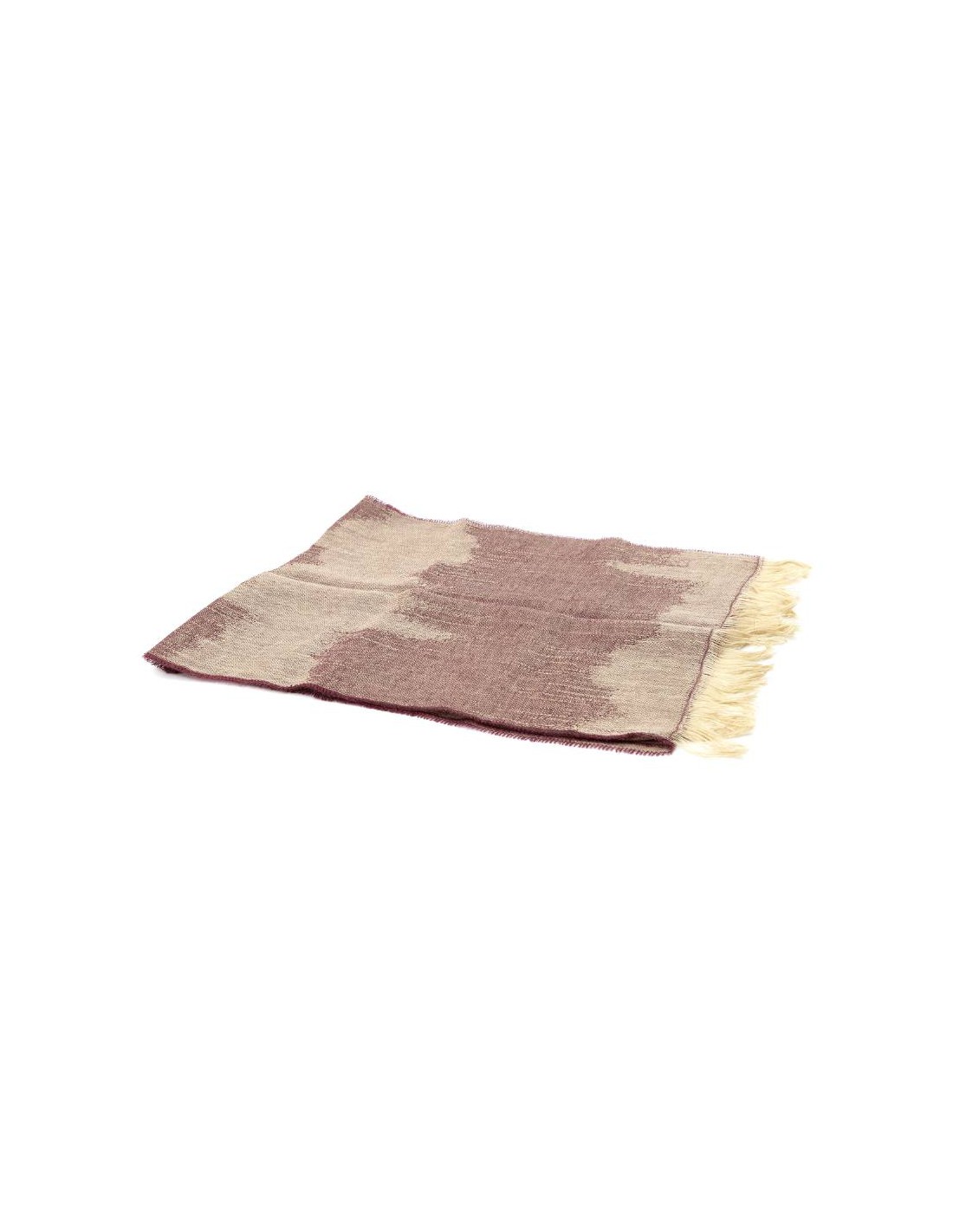 Ortiz & Reed Foulard Para Mujer Lisa En Degradé Color Burdeos BUF-1408-BURGUNDY