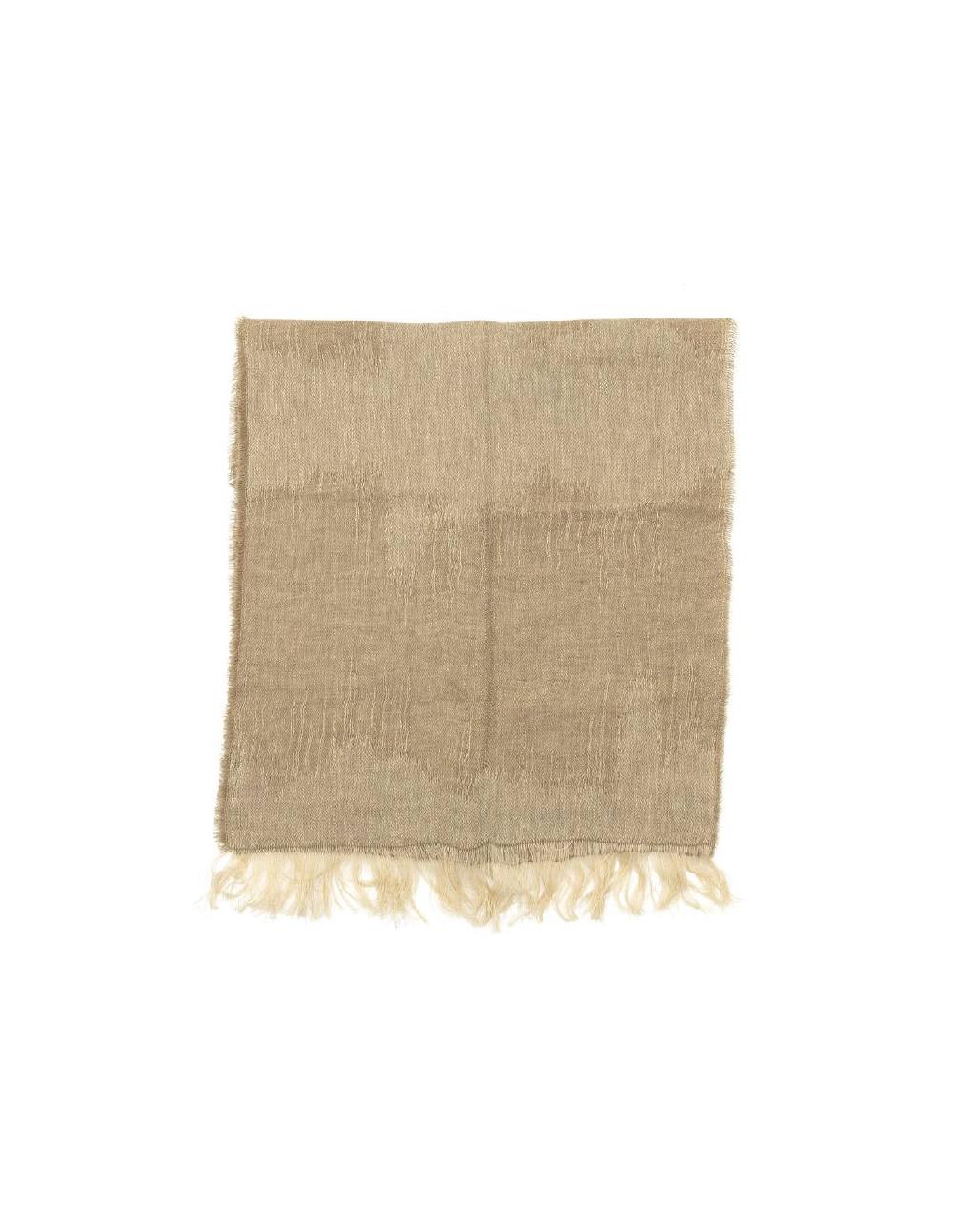 ortiz & reed Foulard para mujer liso acabado a mano color gris BUF-1408-GREY