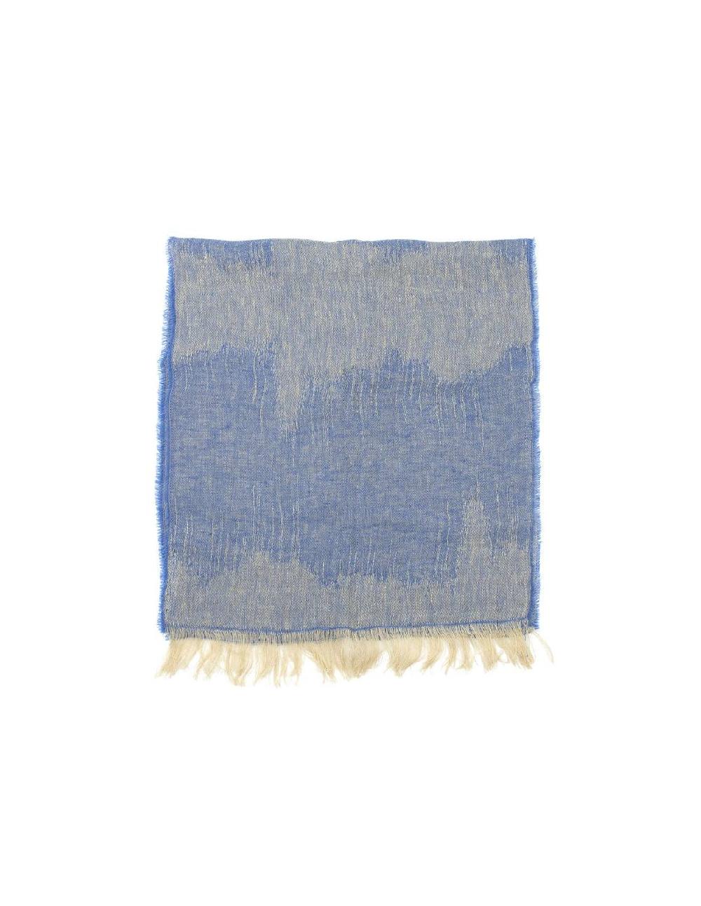 ortiz & reed Foulard para mujer liso en degradé color azul BUF-1408-BLUE