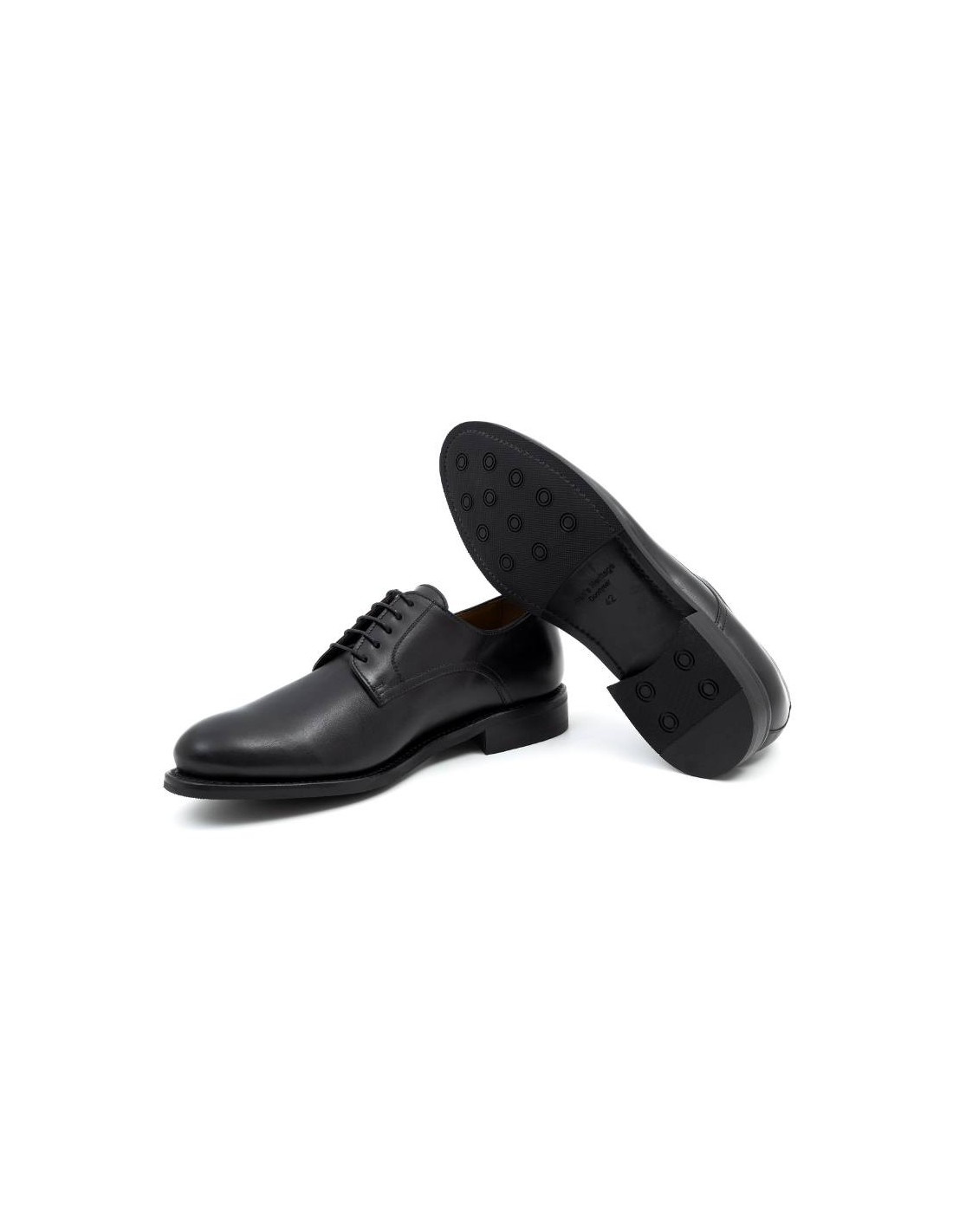 Ortiz & Reed Goodyear Welt De Piel Acabado A Mano Color Negro GATENI-NEGRO
