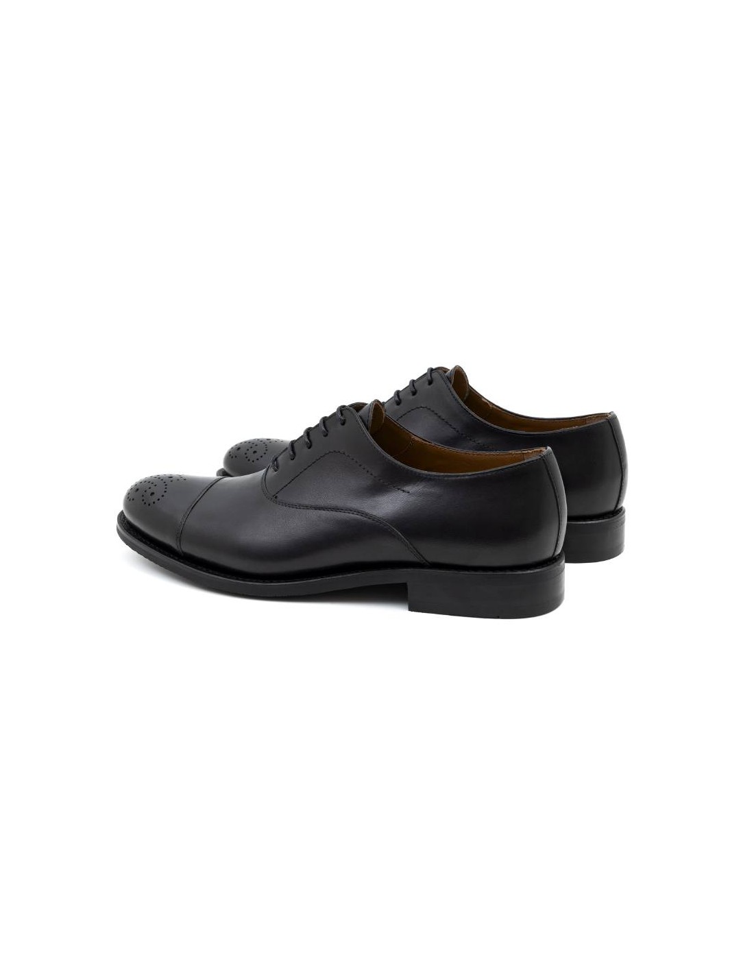 Ortiz & Reed Goodyear Welt De Piel Acabado A Mano Color Negro GRAFEL-NEGRO