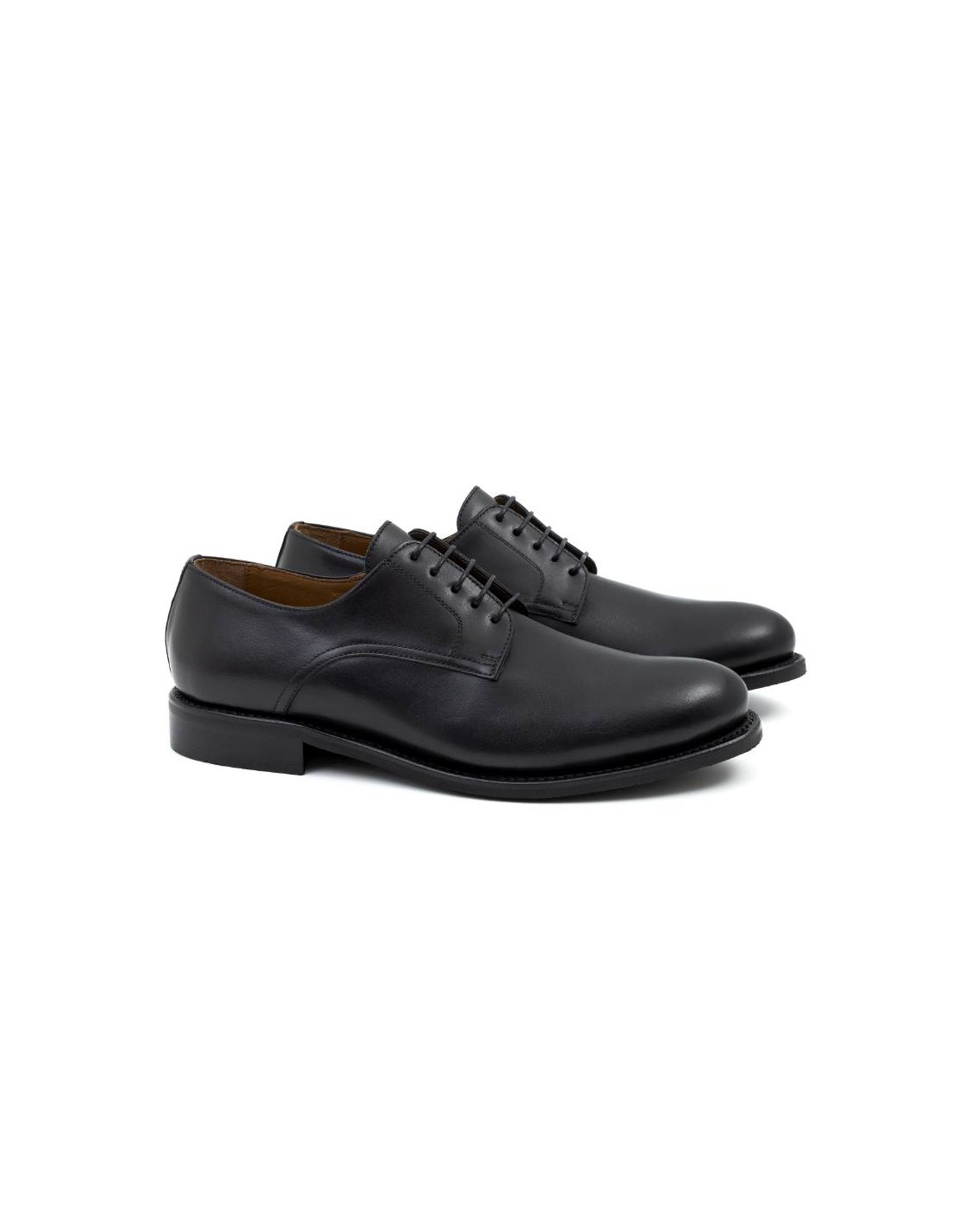 ortiz & reed Goodyear Welt de piel acabado a mano color negro GATENI-NEGRO