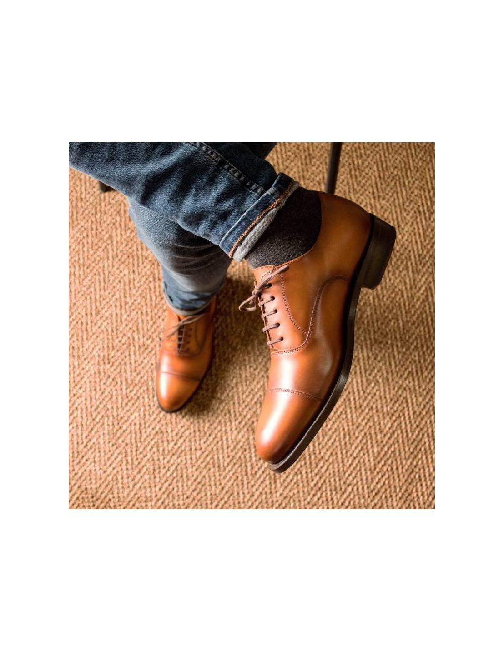Ortiz & Reed Goodyear Welt De Piel Richelieus Color Cuero GOTON-CUERO