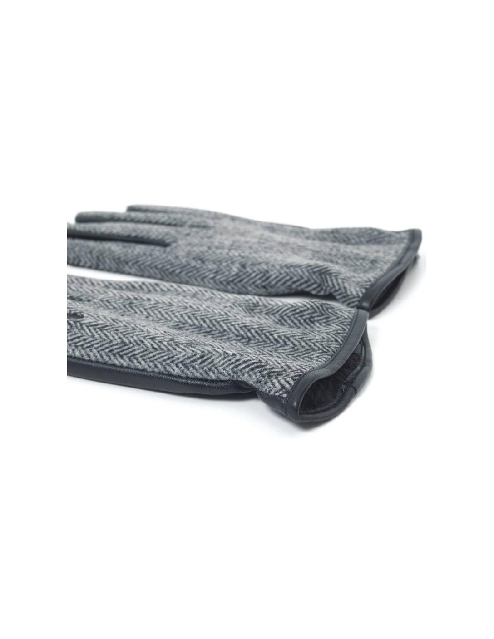 Ortiz & Reed Guantes De Piel Acabado A Mano Color Negro GLO-TURIN-BLACK