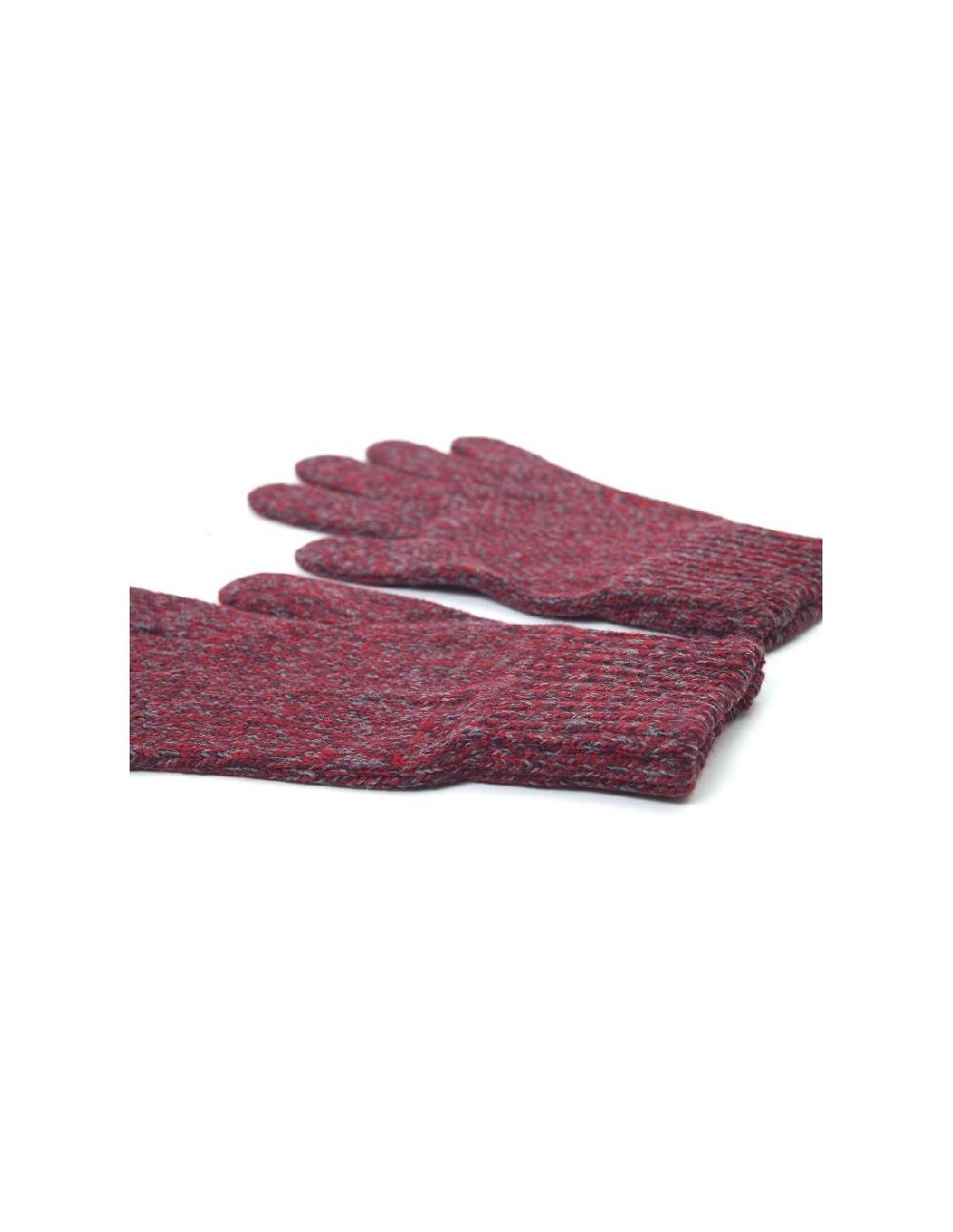 Ortiz & Reed Guantes Tejida Suaves Al Tacto Color Burdeos GLO-150-BURDEOS