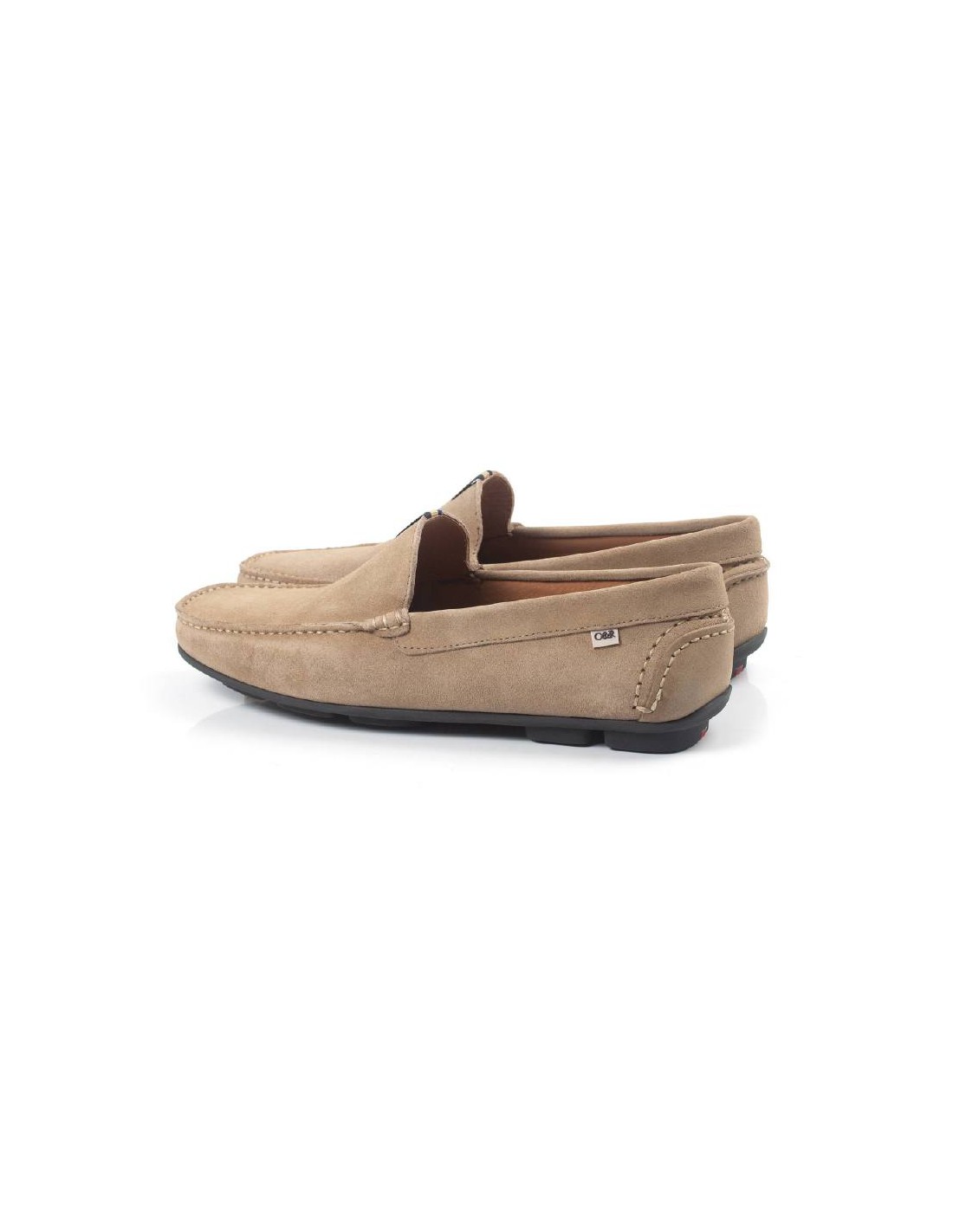 Ortiz & Reed Mocasín De Ante Afelpado Color Beige SLAG-CORDA