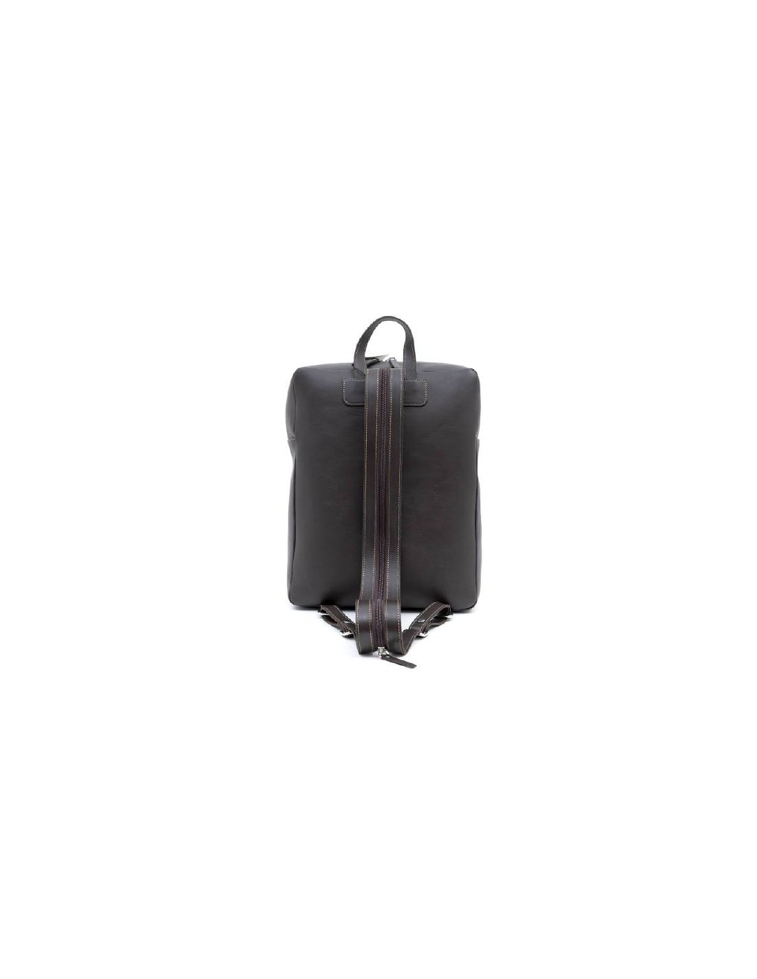 Ortiz & Reed Mochila De Piel Cosido Artesano Color Marrón AC-BACKPIEL-4085-MARRON