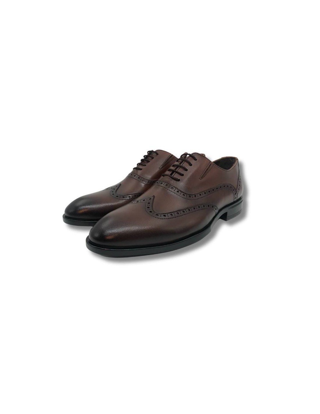 Ortiz & Reed Oxford De Piel Con Cordón Color Cuero