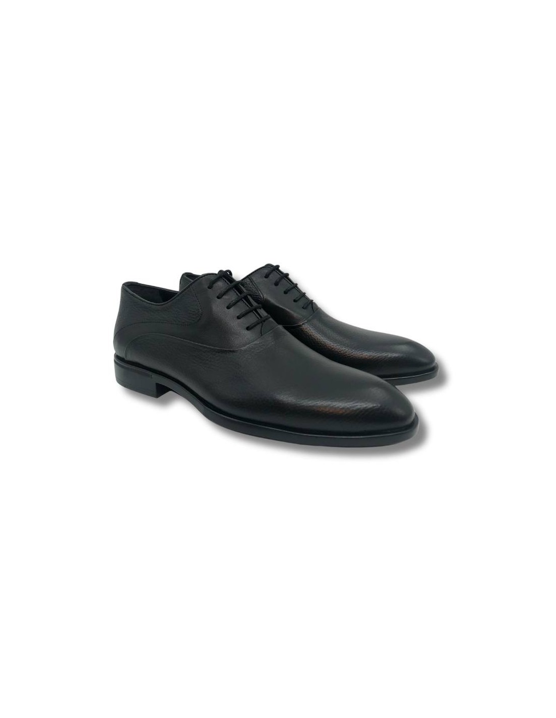 ortiz & reed Oxford de piel con cordón color negro