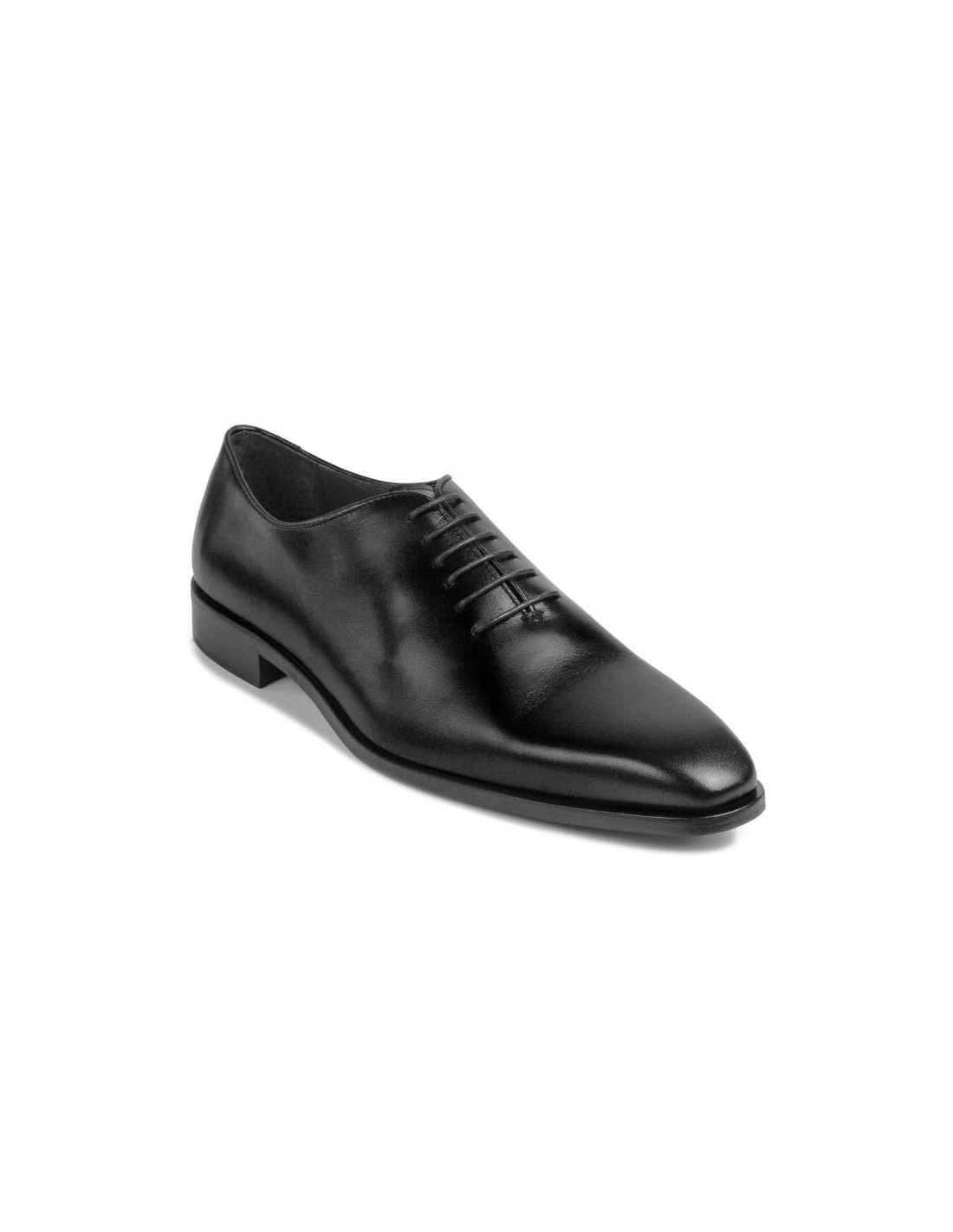 ortiz & reed Oxford de piel acabado a mano color negro ARMON-NEGRO