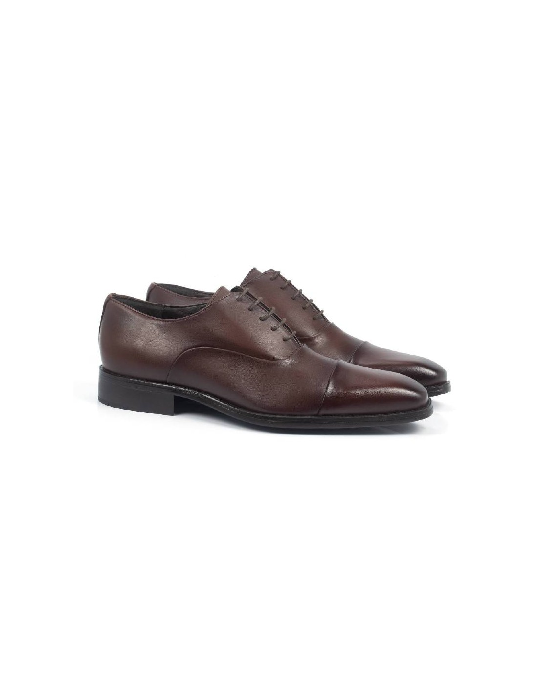 Ortiz & Reed Oxford De Piel De Costura Vuelta Color Marrón VINOMO-CASTAGNA