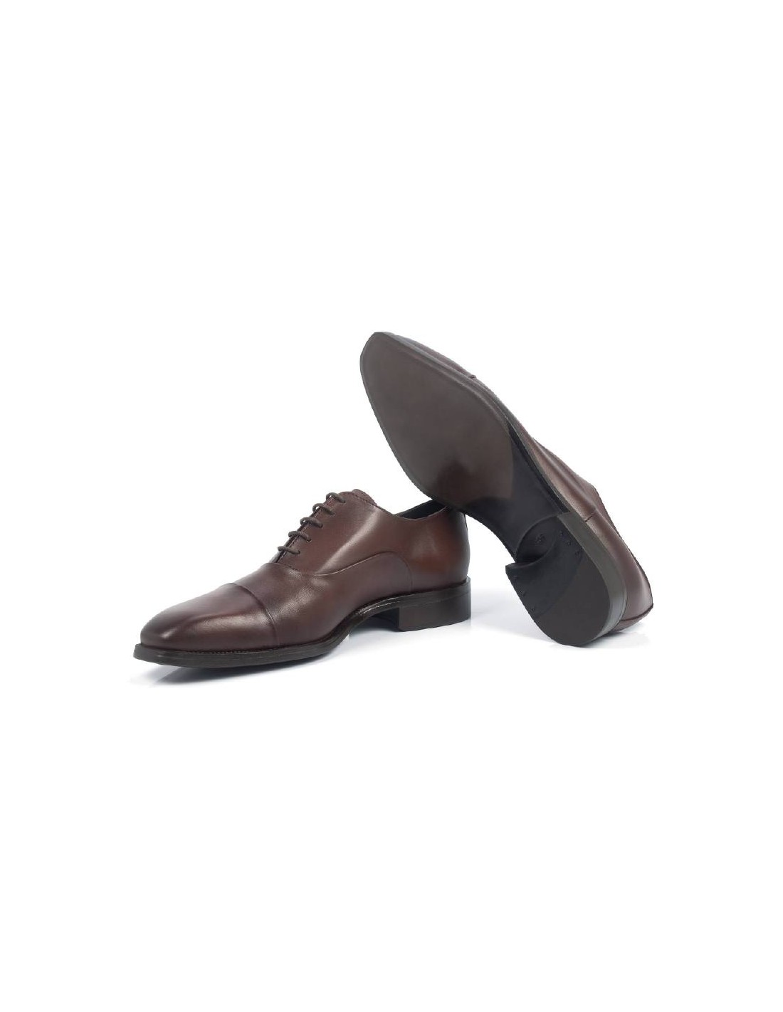 Ortiz & Reed Oxford De Piel De Costura Vuelta Color Marrón VINOMO-CASTAGNA