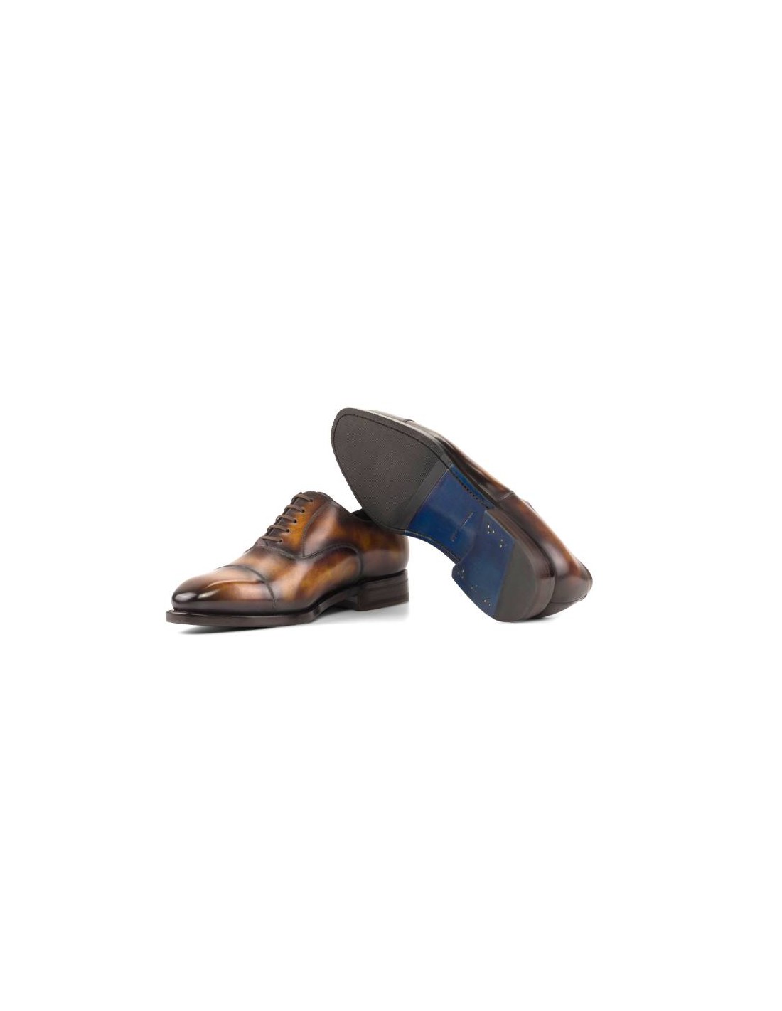 Ortiz & Reed Patina Goodyear Welt De Piel Richelieus Color Cuero GATIRE-CUERO