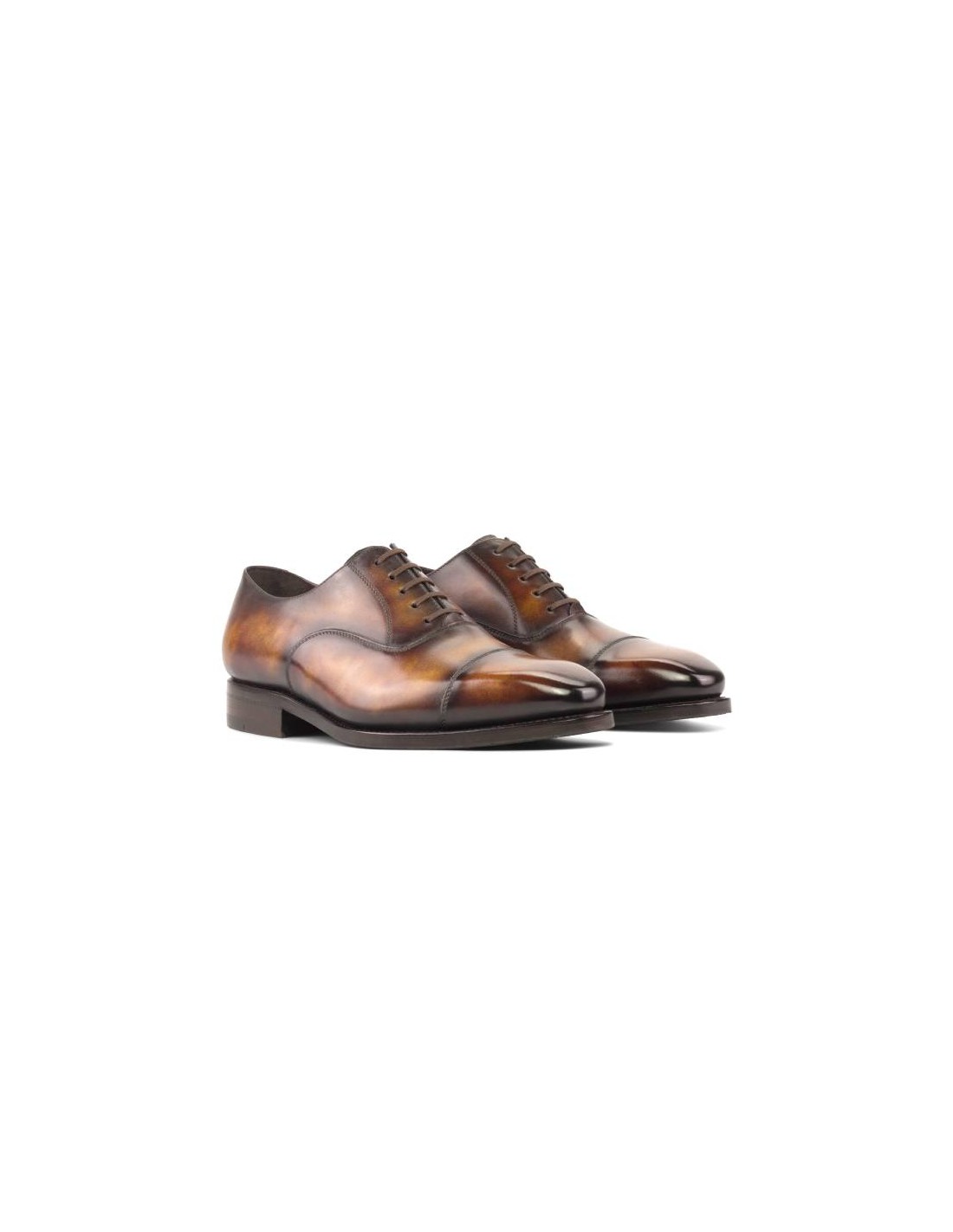 ortiz & reed Patina Goodyear Welt de piel richelieus color cuero GATIRE-CUERO