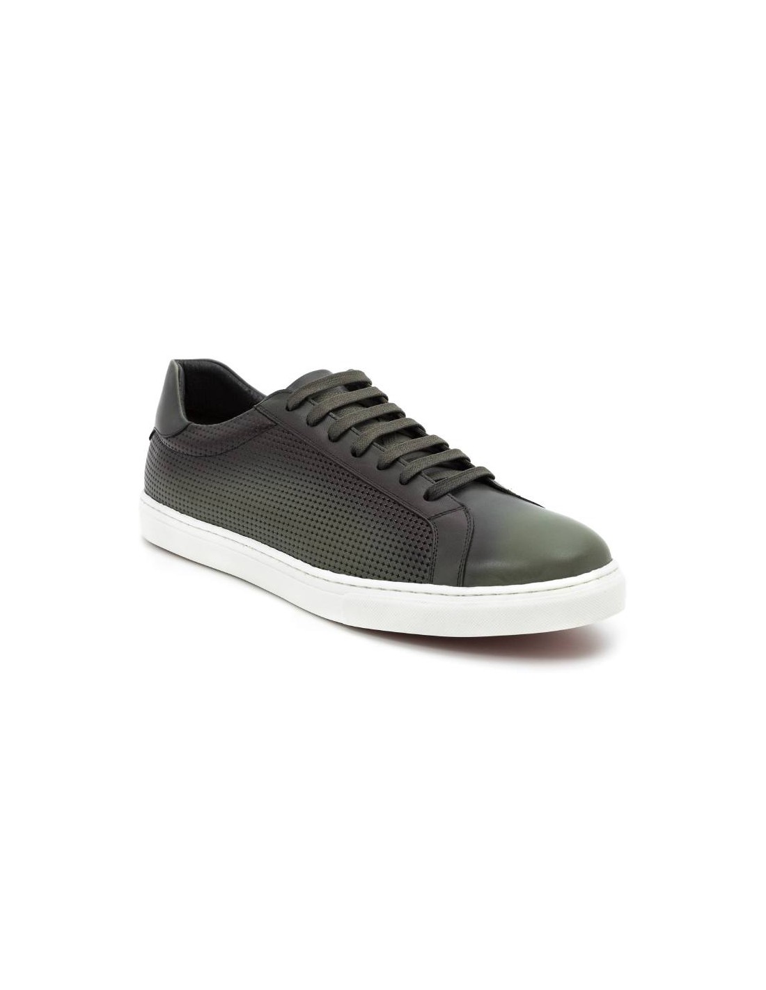 Ortiz & Reed Sneakers De Piel Grabado Color Verde CATAMOR-VERDE