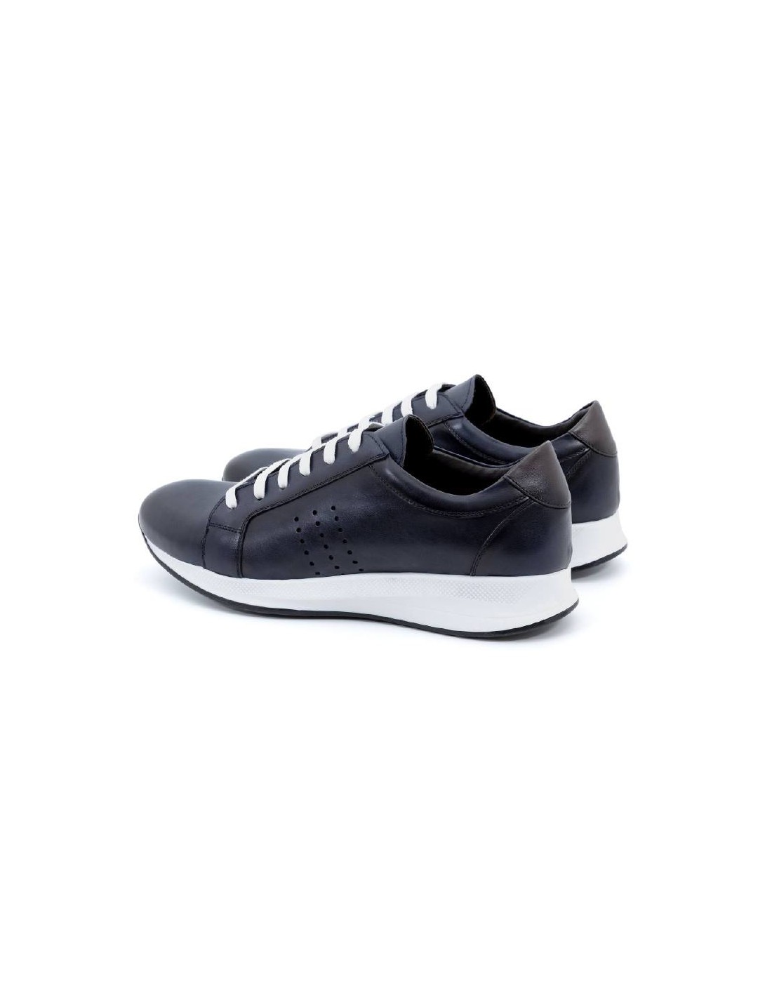 Ortiz & Reed Sneakers De Piel Grabados Color Azul CLETO-AZUL