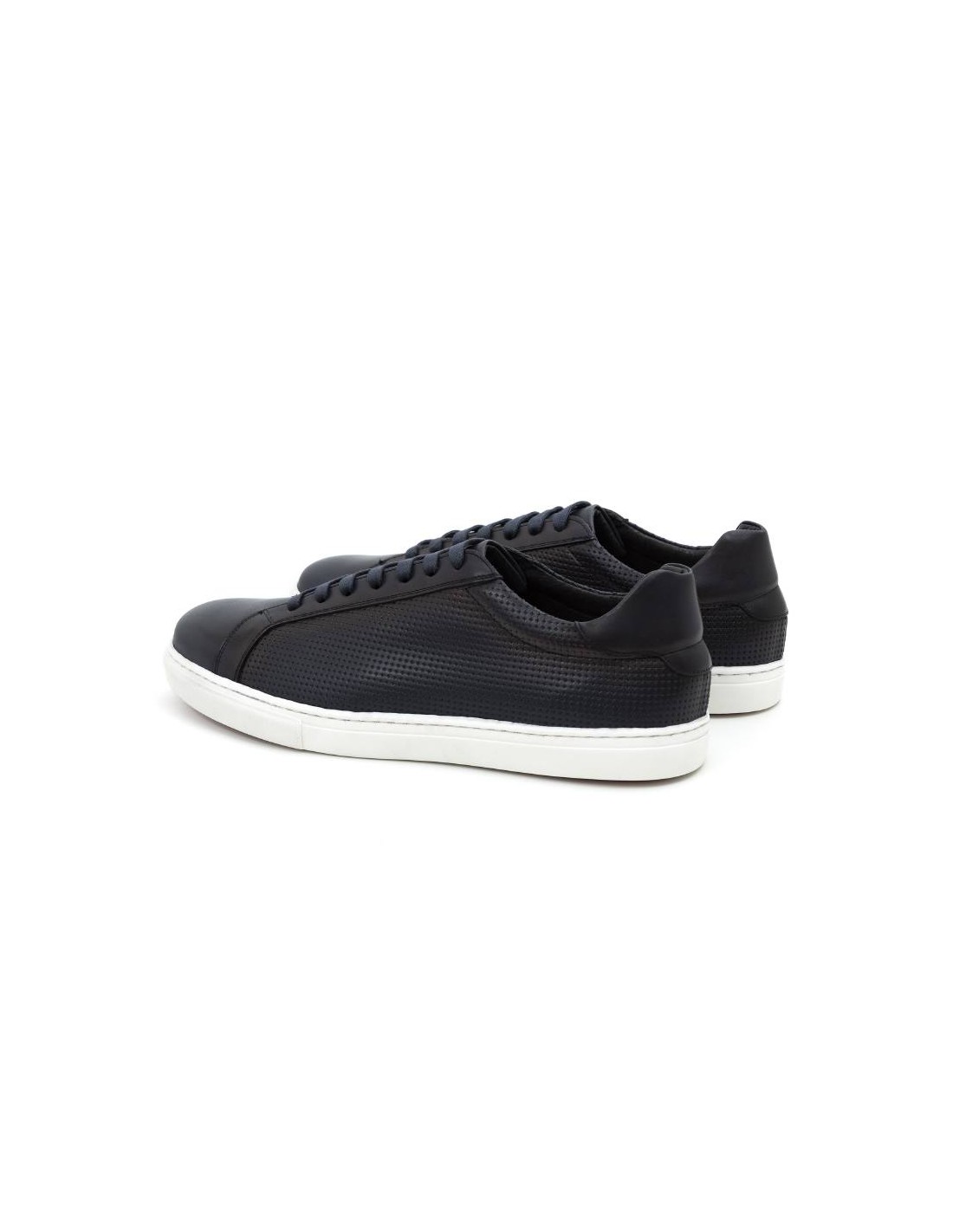 Ortiz & Reed Sneakers De Piel Liso Color Azul CATANOR-AZUL