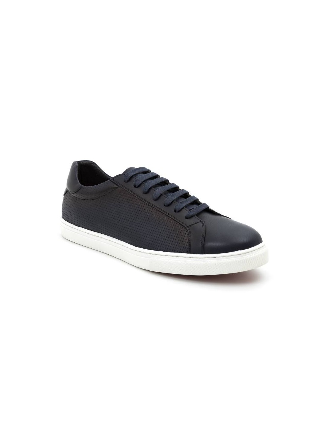 Ortiz & Reed Sneakers De Piel Liso Color Azul CATANOR-AZUL