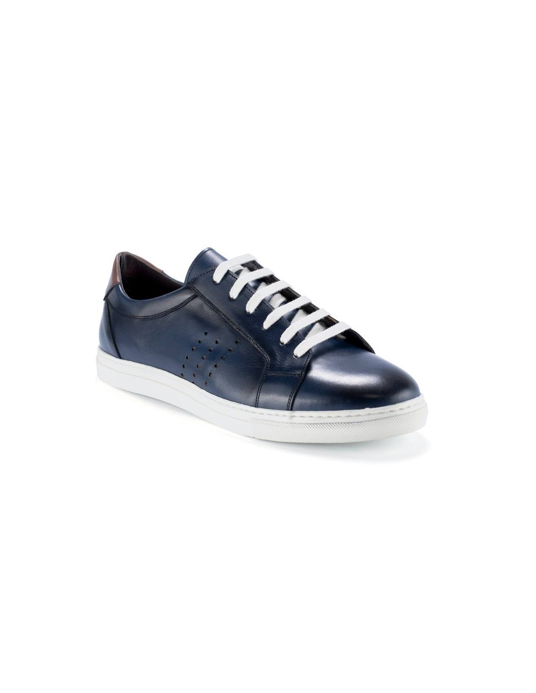 Ortiz & Reed Sneakers De Piel Liso Color Azul LABOR-NAVY