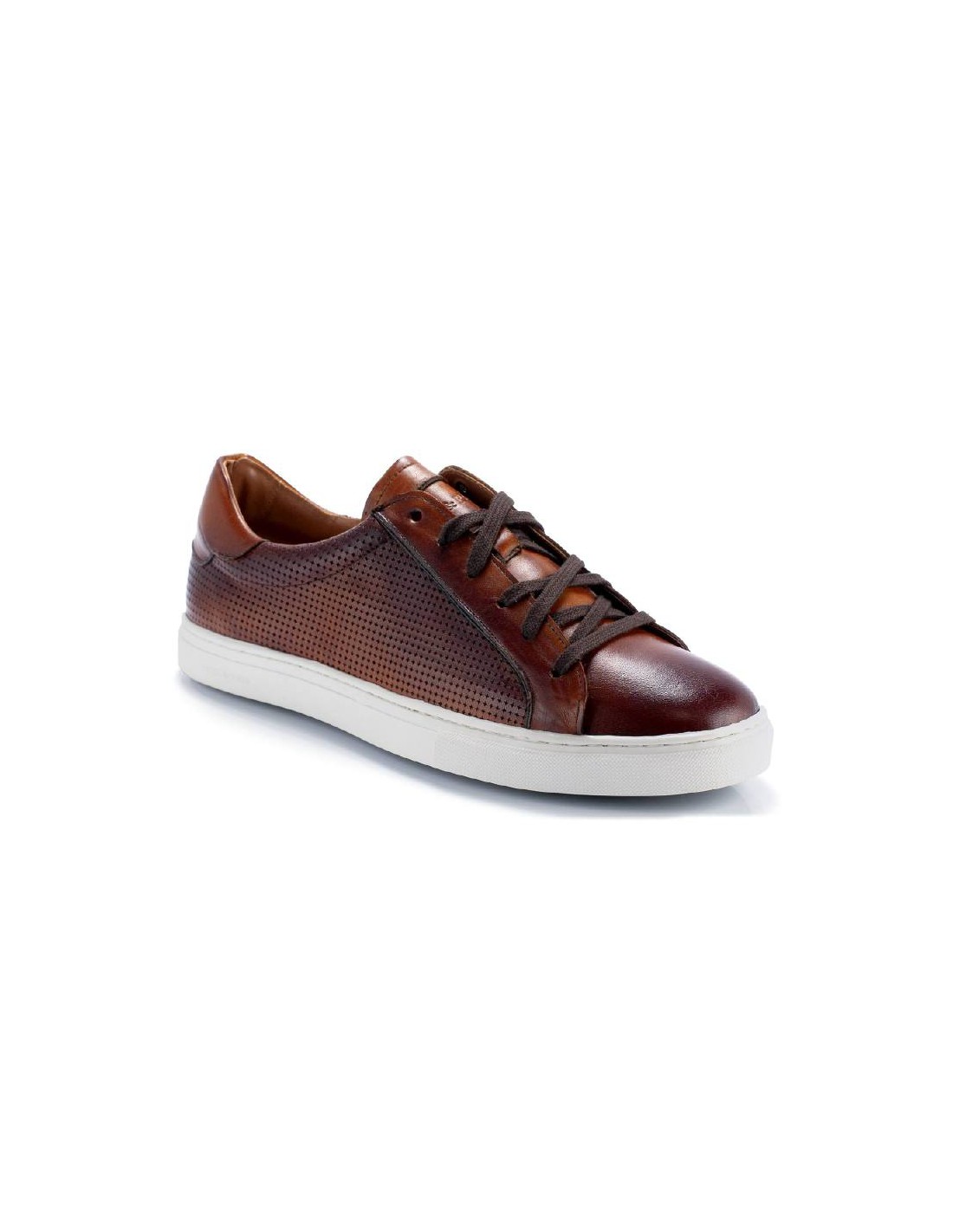Ortiz & Reed Sneakers De Piel Liso Color Cuero PACALO-CUERO