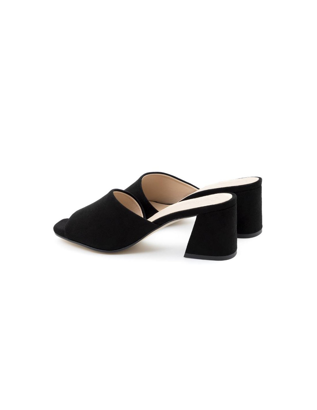 Ortiz & Reed Zapato De Vestir De Ante Liso Color Negro W-ANISE-NEGRO