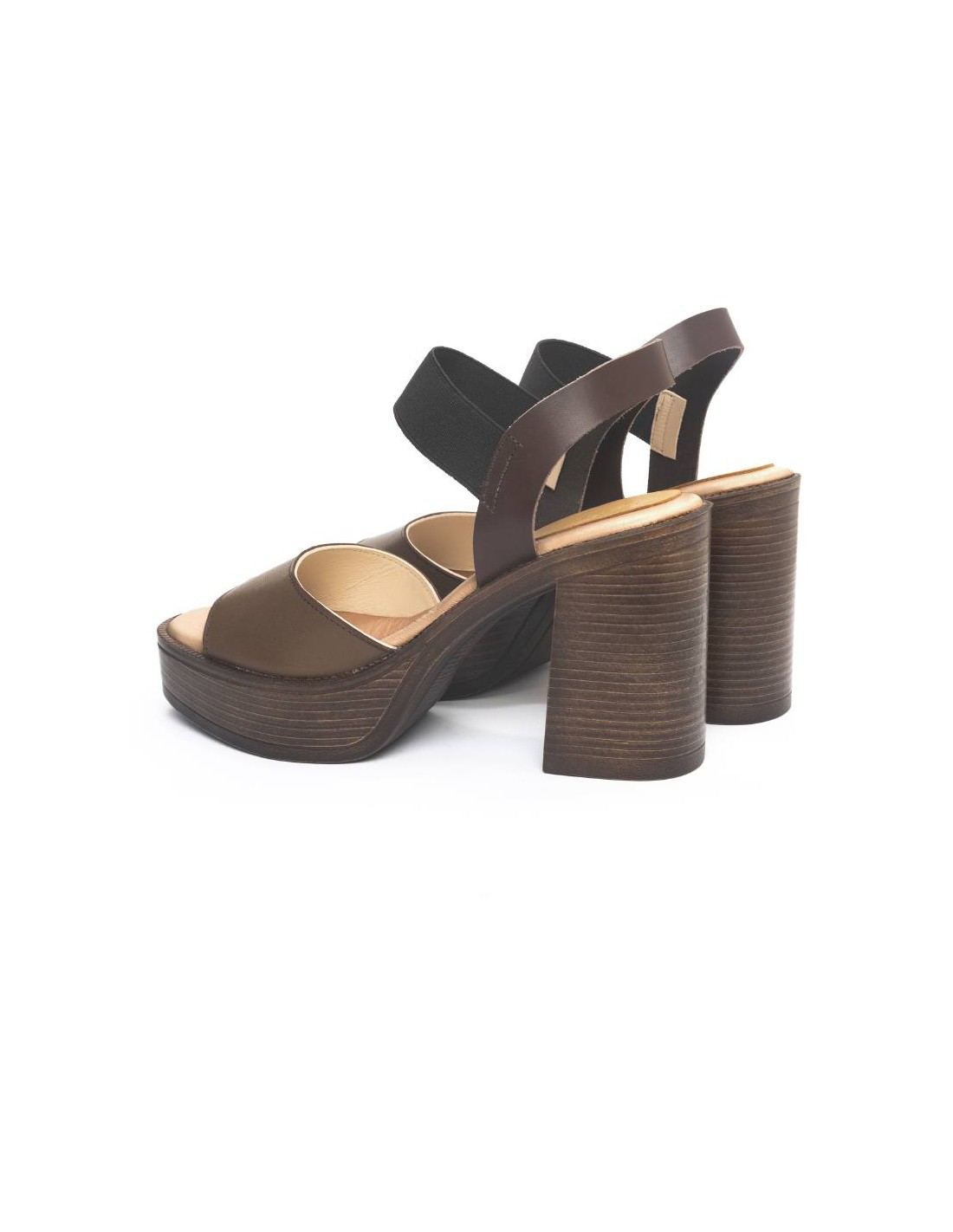 Ortiz & Reed Zapato De Vestir De Piel Liso Color Marrón W-LIZY-MARRON