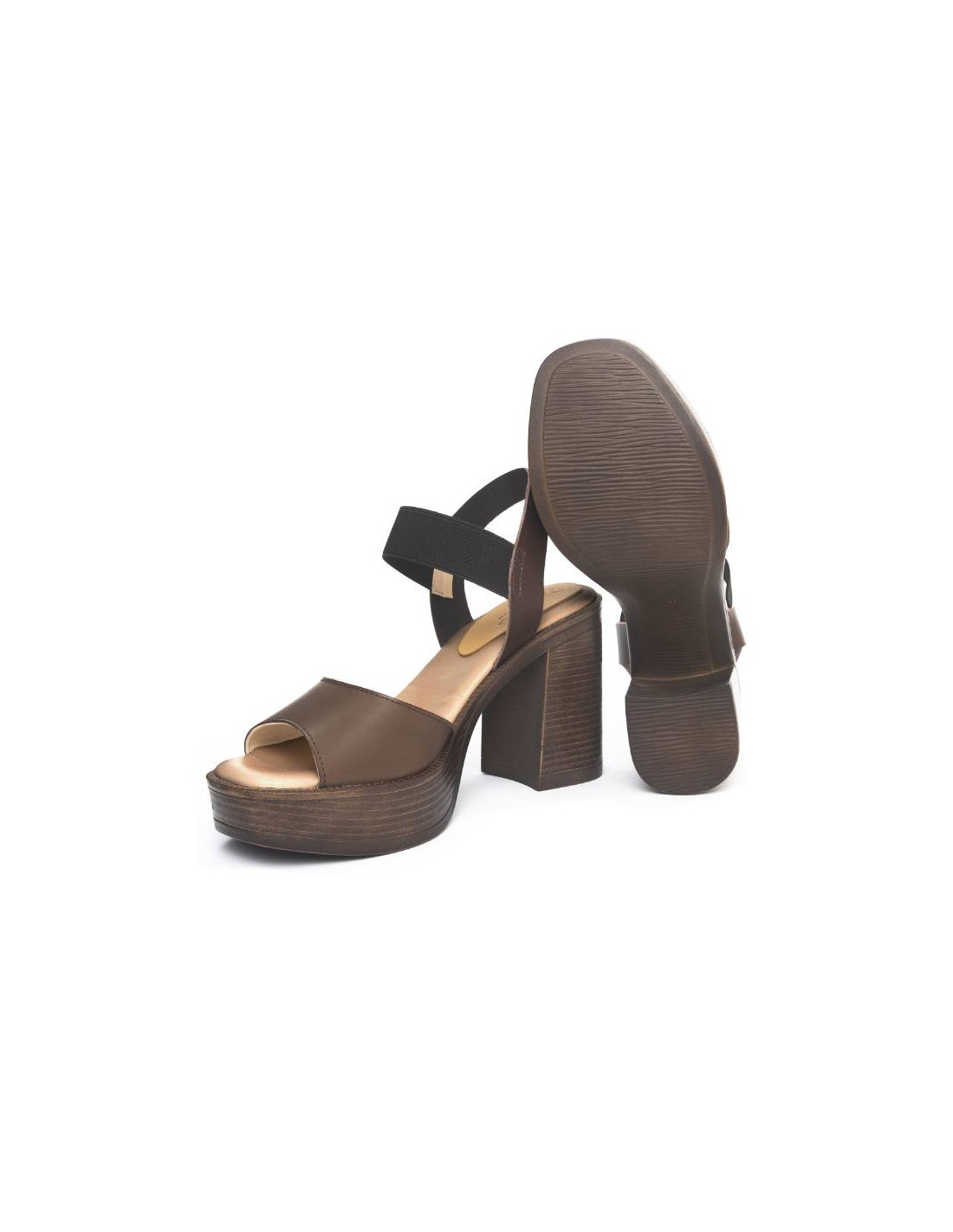 Ortiz & Reed Zapato De Vestir De Piel Liso Color Marrón W-LIZY-MARRON