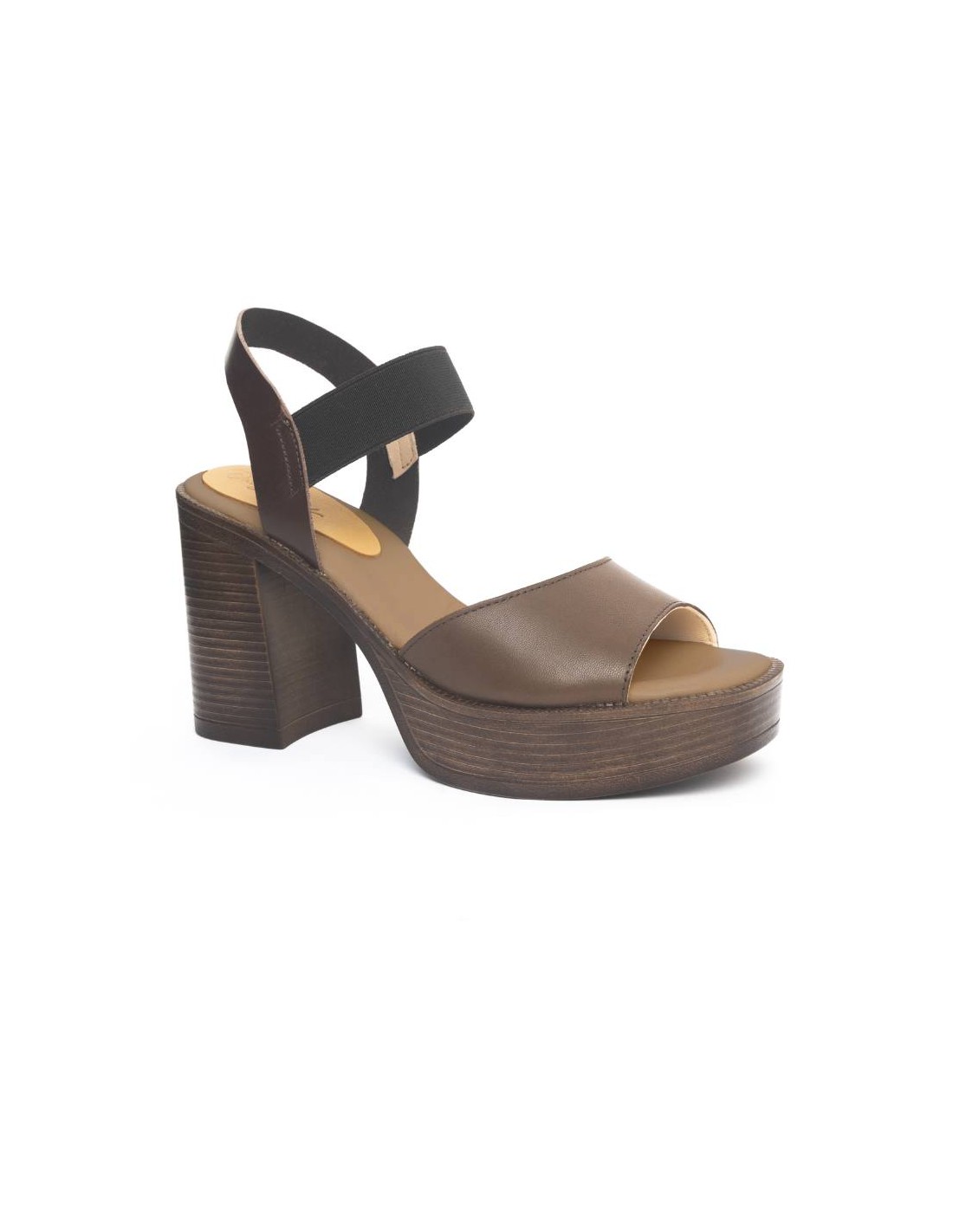 Ortiz & Reed Zapato De Vestir De Piel Liso Color Marrón W-LIZY-MARRON