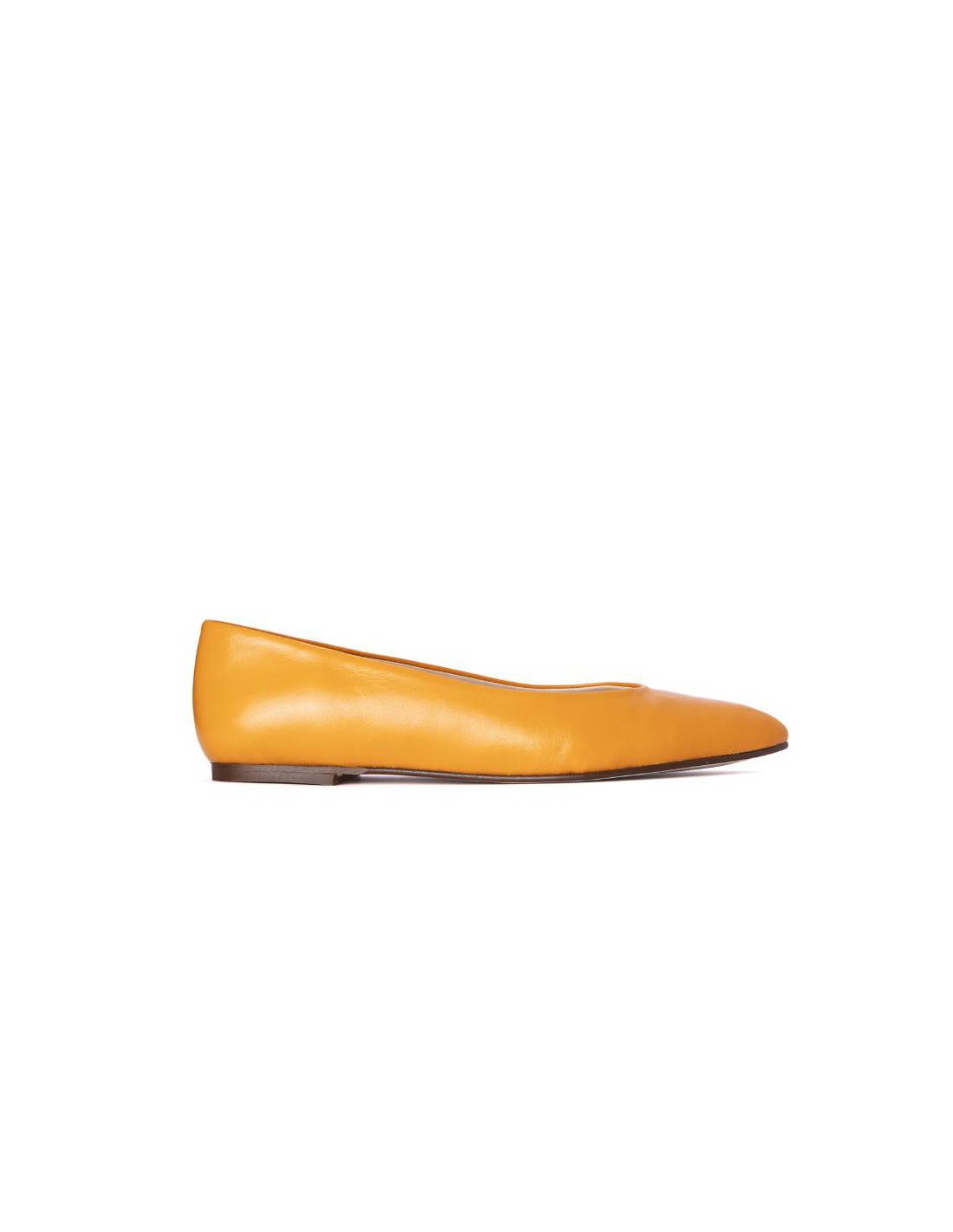 ortiz & reed Zapato de Vestir de piel liso color naranja W-ANNA-ORANGE