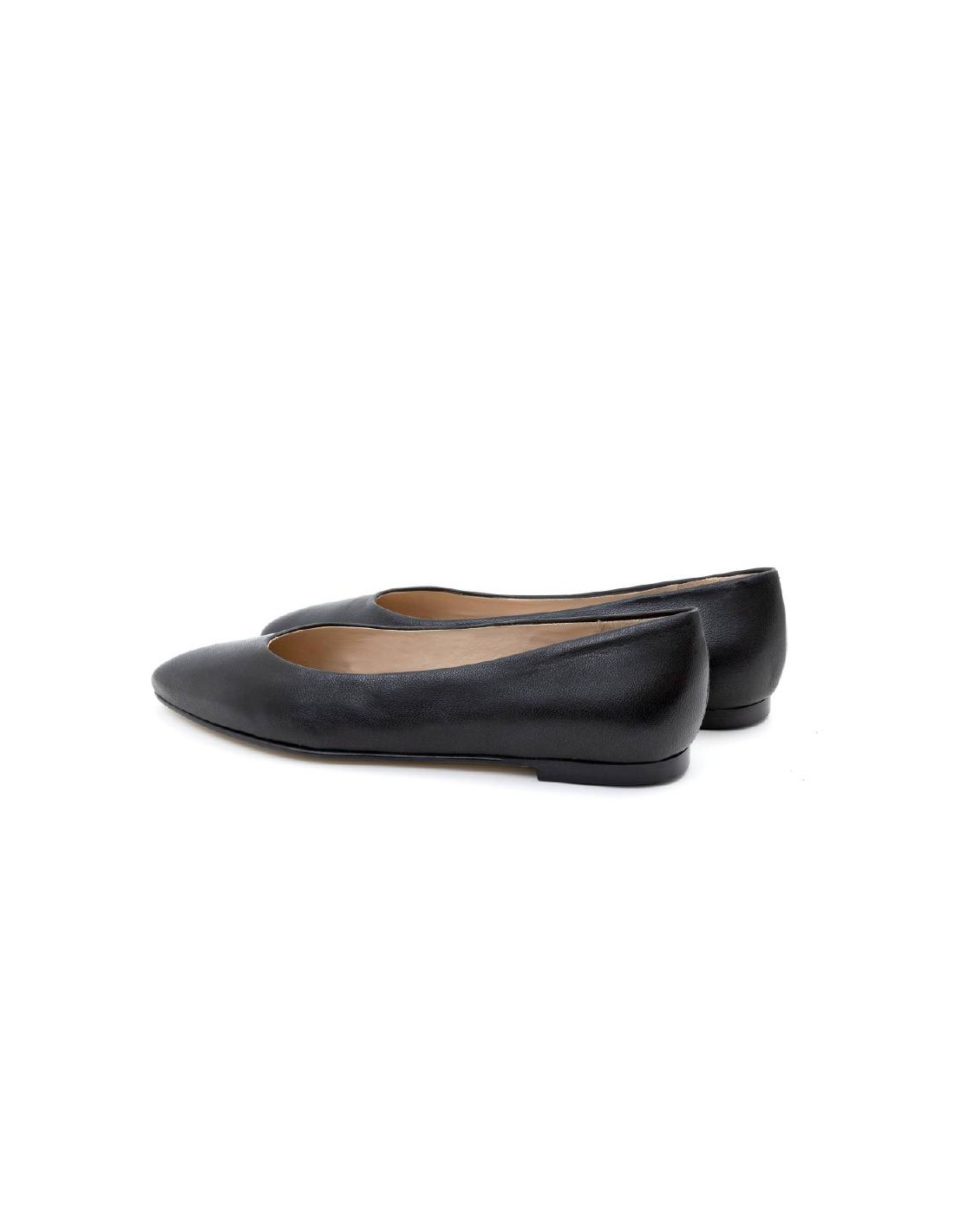 Ortiz & Reed Zapato De Vestir De Piel Liso Color Negro W-ANNA-NEGRO