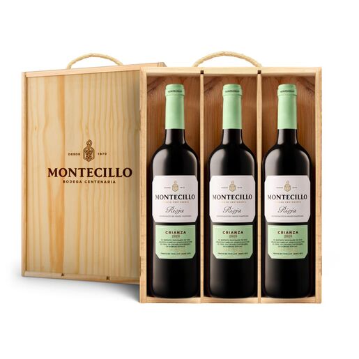 osborne Estuche madera Montecillo Crianza 2020