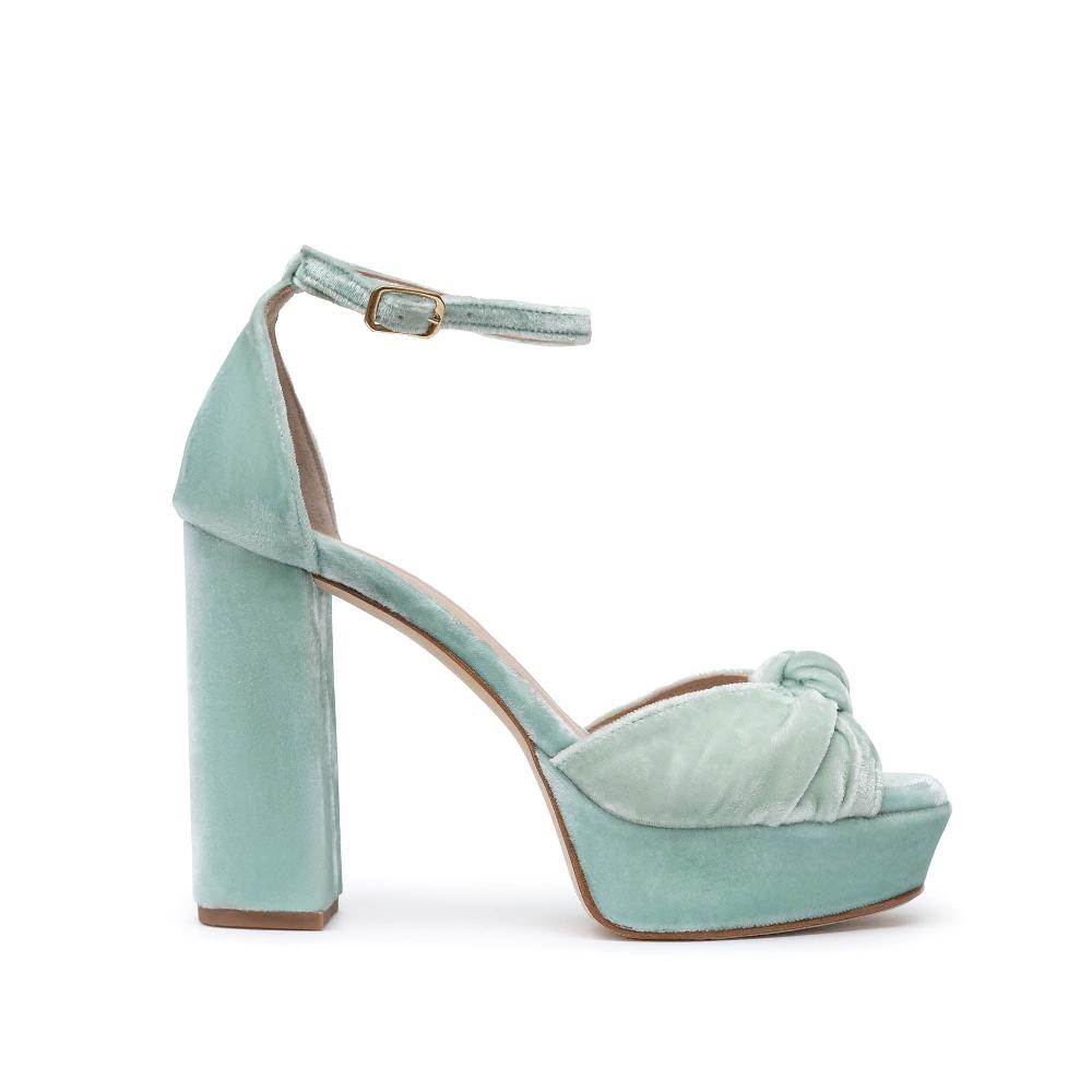 paco gil ALANA MINT VELVET