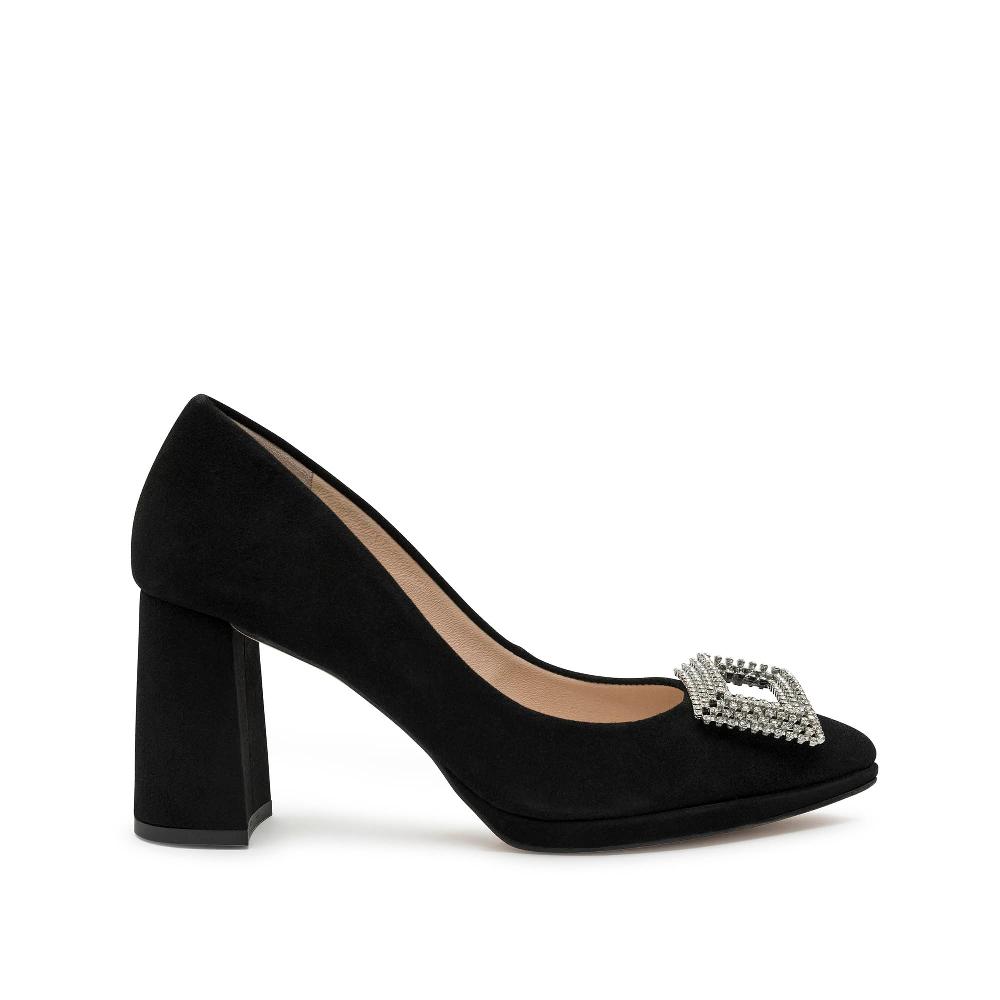 paco gil AMANDA BLACK SUEDE