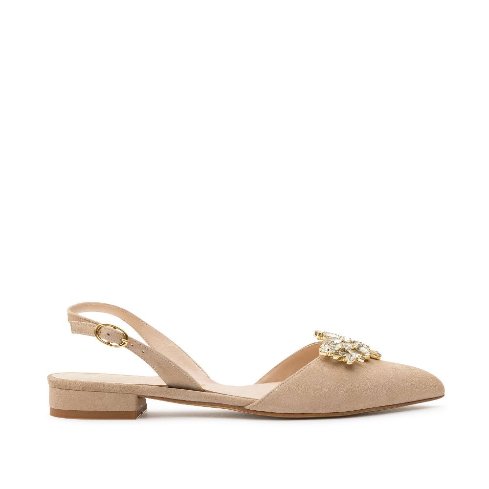 paco gil AMELIA BEIGE SUEDE
