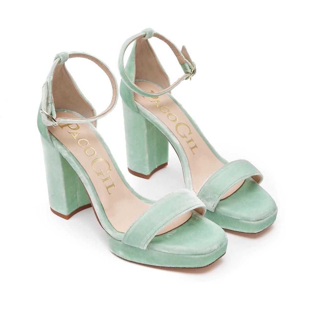 Paco Gil ANASTASIA MINT VELVET