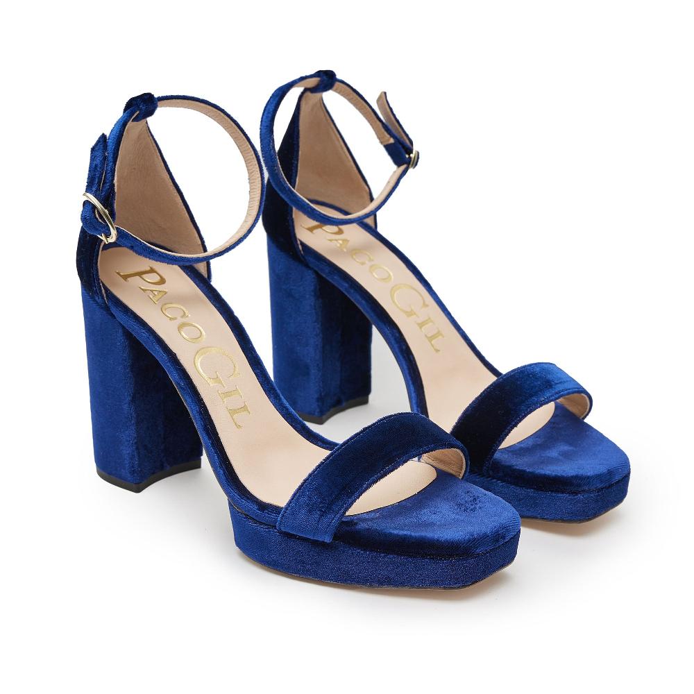 Paco Gil ANASTASIA NAVY VELVET