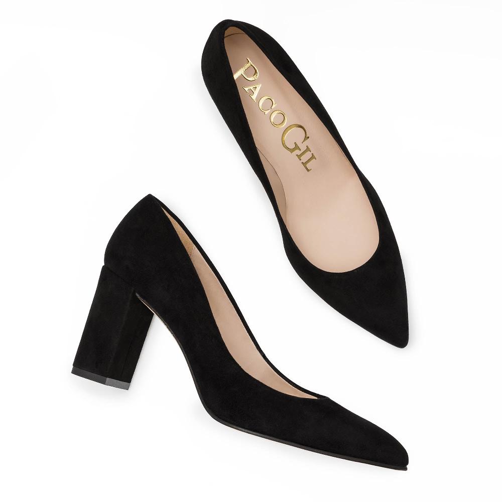 Paco Gil CALISTA BLACK SUEDE