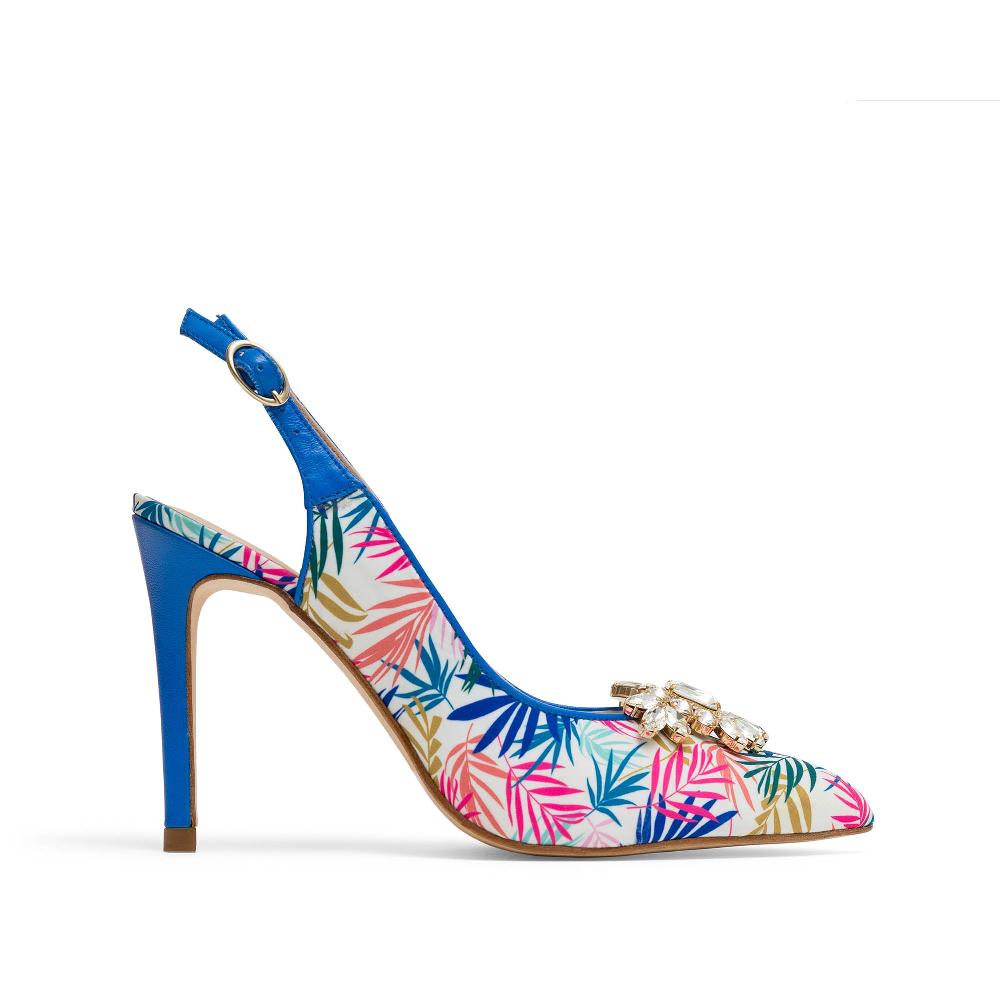 paco gil CAMILA BLUE PALMS